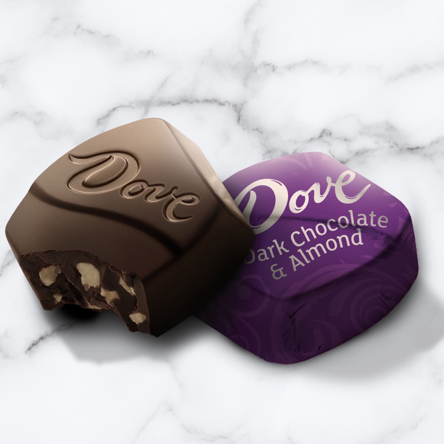 Dove Dark Chocolate Almond Candy 7.61 oz