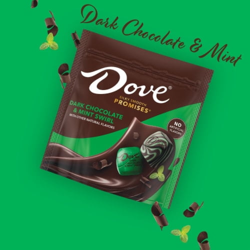 Dove Promises Dark Chocolate and Mint Swirl Candy