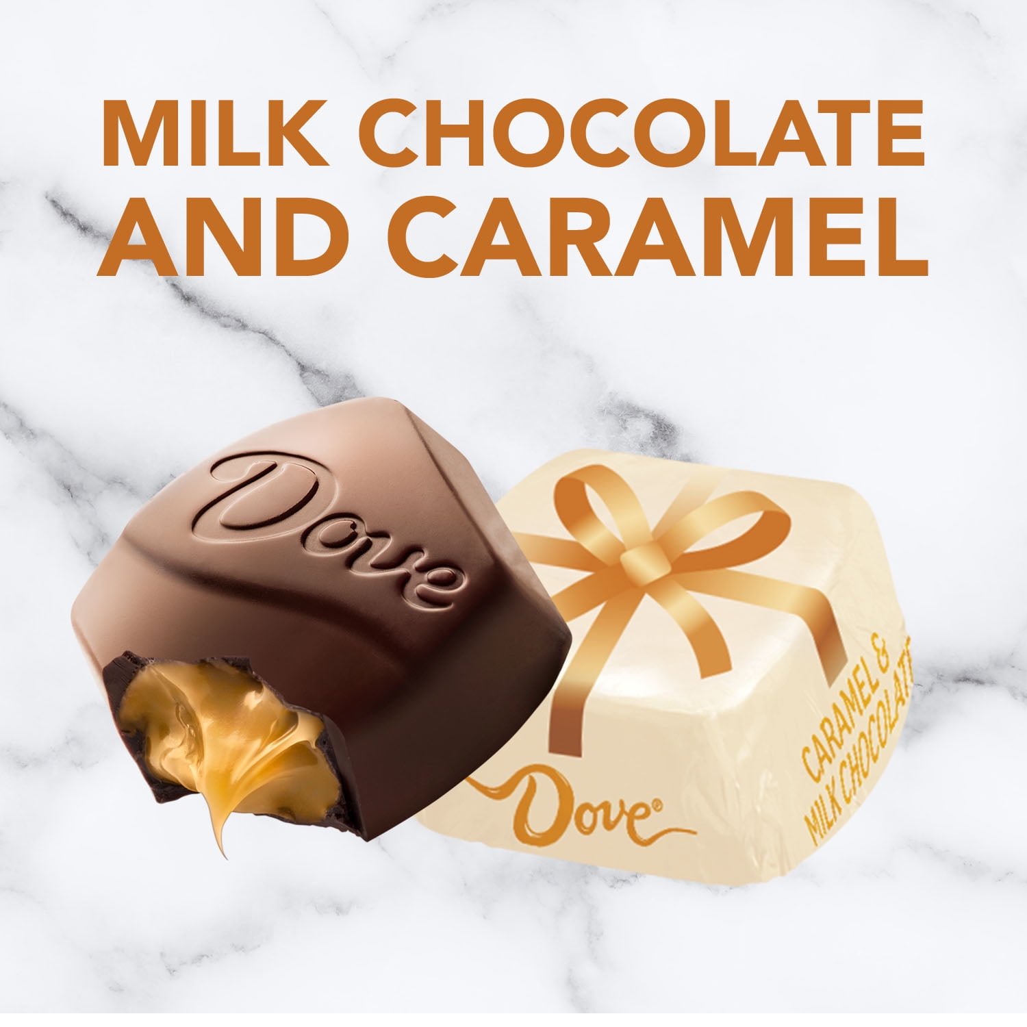 Dove Promises Caramel Chocolate Christmas Candy 7.94 oz Bag