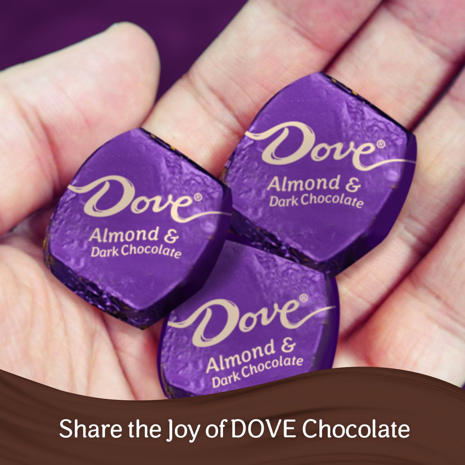 Dove Promises Almond Dark Chocolate Candy 7.94 Ounce