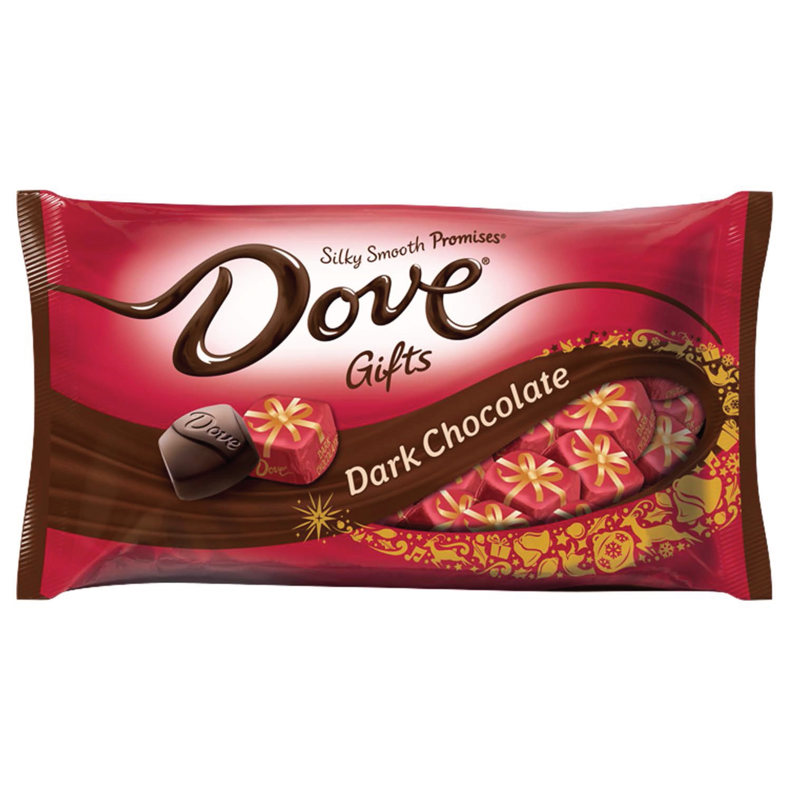 Dove Dark Chocolate Christmas Candy Gifts Pack of 1