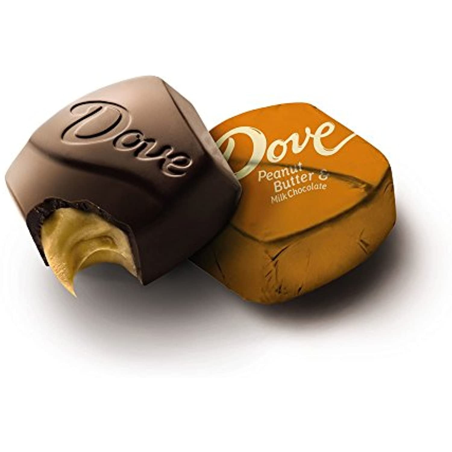 Dove Promises Peanut Butter Milk Chocolate Candy Bag Amerikasepetim 7.61 Oz