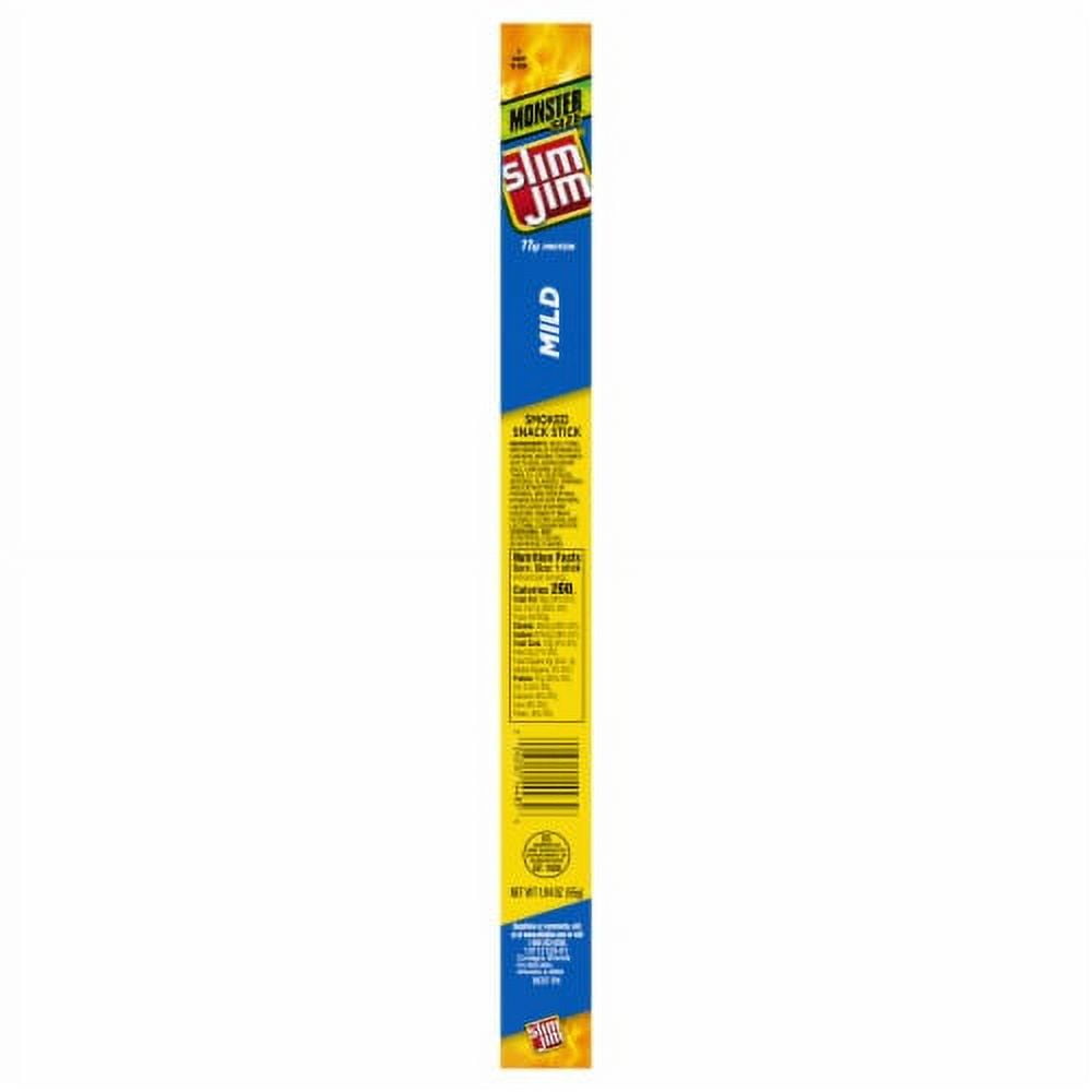 Slim Jim Monster Size Mild Meat Stick for a Big Snack Boost