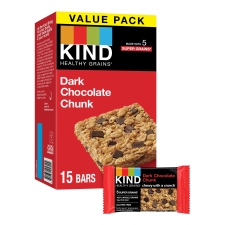 KIND HEALTHY GRAINS BARS DARK CHOCOLATE CHUNK AMERIKASEPETIM 15 CT PER BOX
