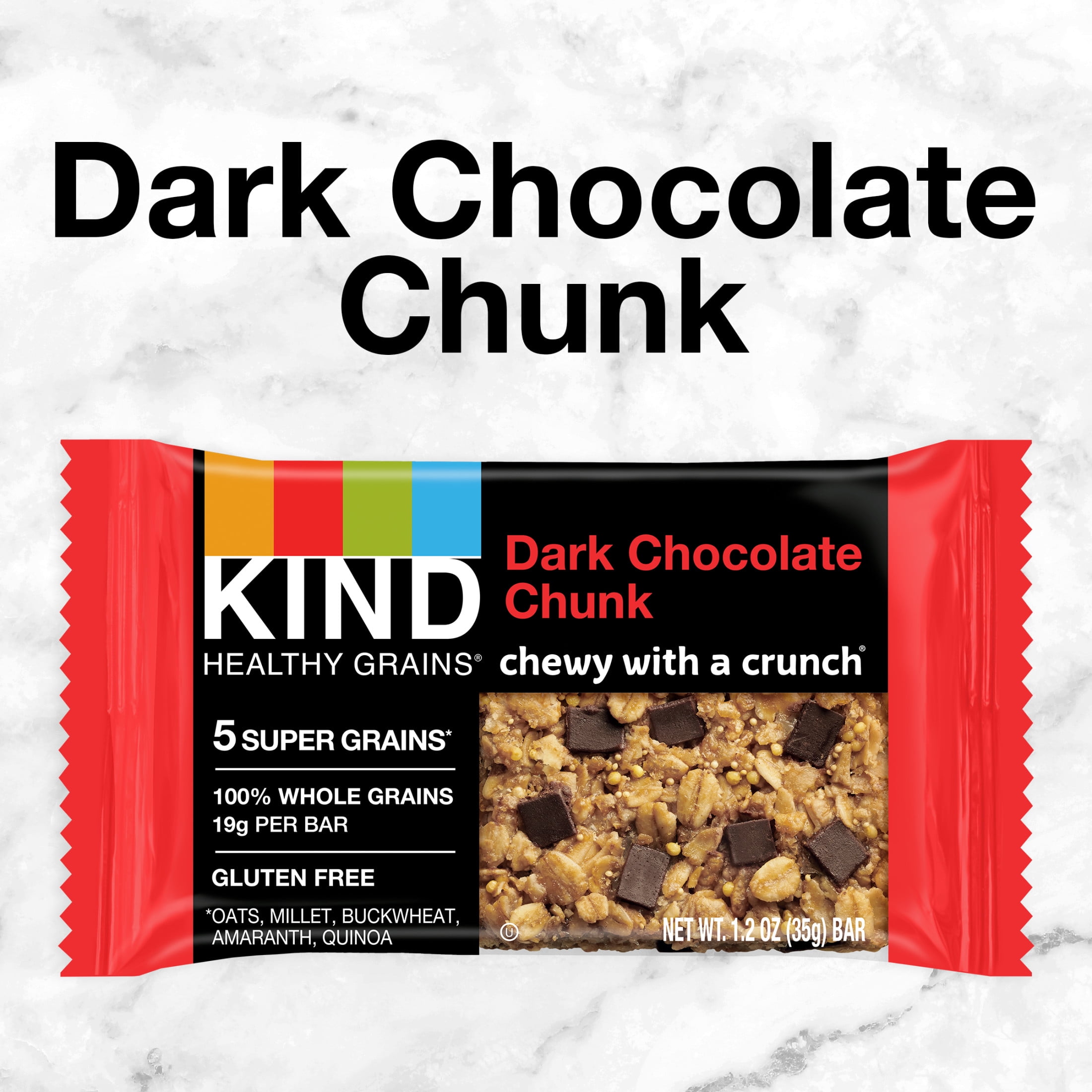 KIND HEALTHY GRAINS BARS DARK CHOCOLATE CHUNK AMERIKASEPETIM 15 CT PER BOX