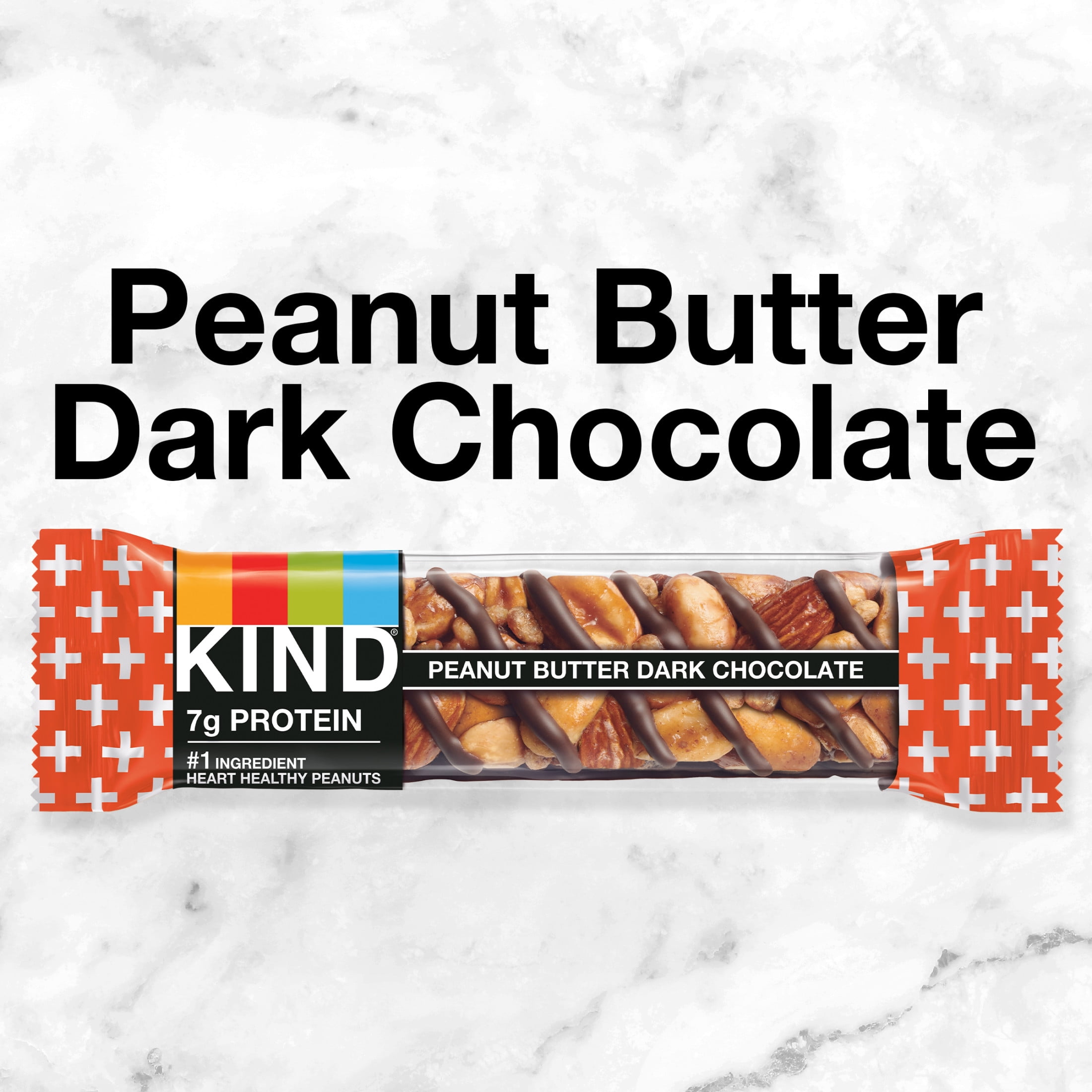 KIND Gluten Free Peanut Butter Dark Chocolate Snack Bars Value Pack 1.4 oz 12 Count