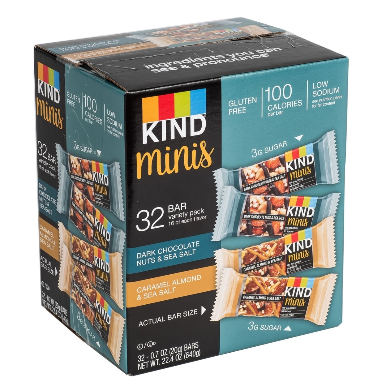 KIND Minis Variety Pack 32 Count