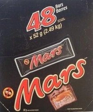 MARS 48 COUNT BARS 52G 1.8OZ PER PACK