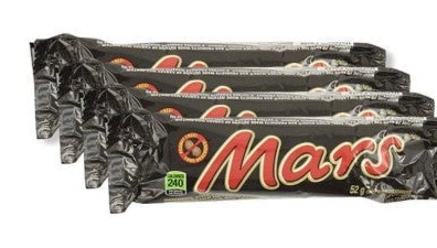 MARS IMPORTED MARS BAR CHOCOLATE 52G 1.8 OZ PACK