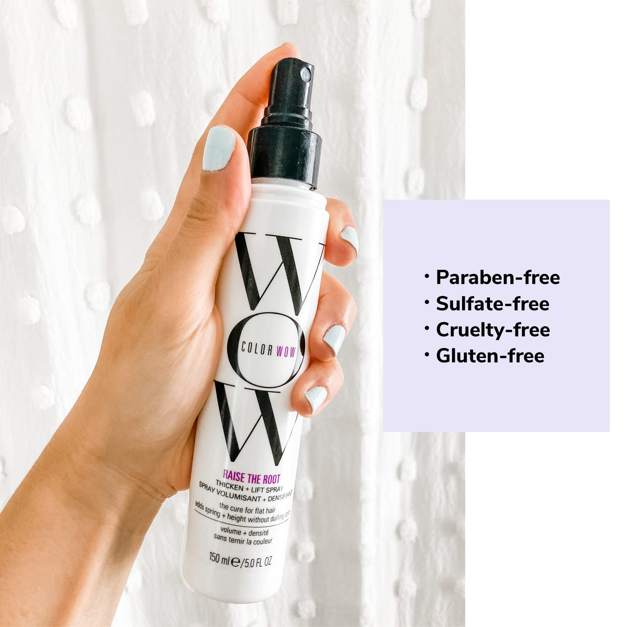 Color wow Raise The Root Thicken Plus Lift Spray 5 oz for Added Volume and Thickness