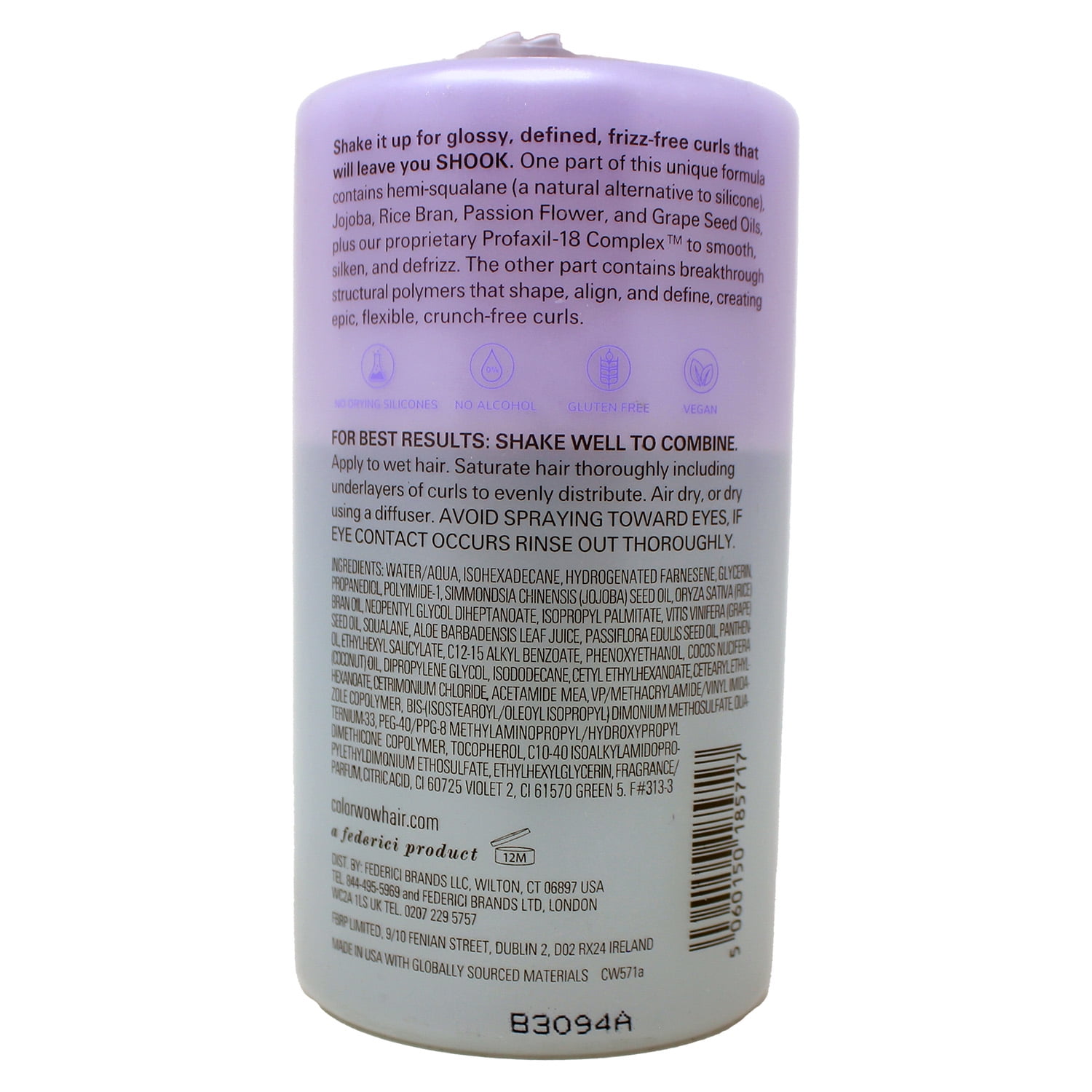 Color Wow Curl Wow Shook Mix Fix Bundling Spray 10oz