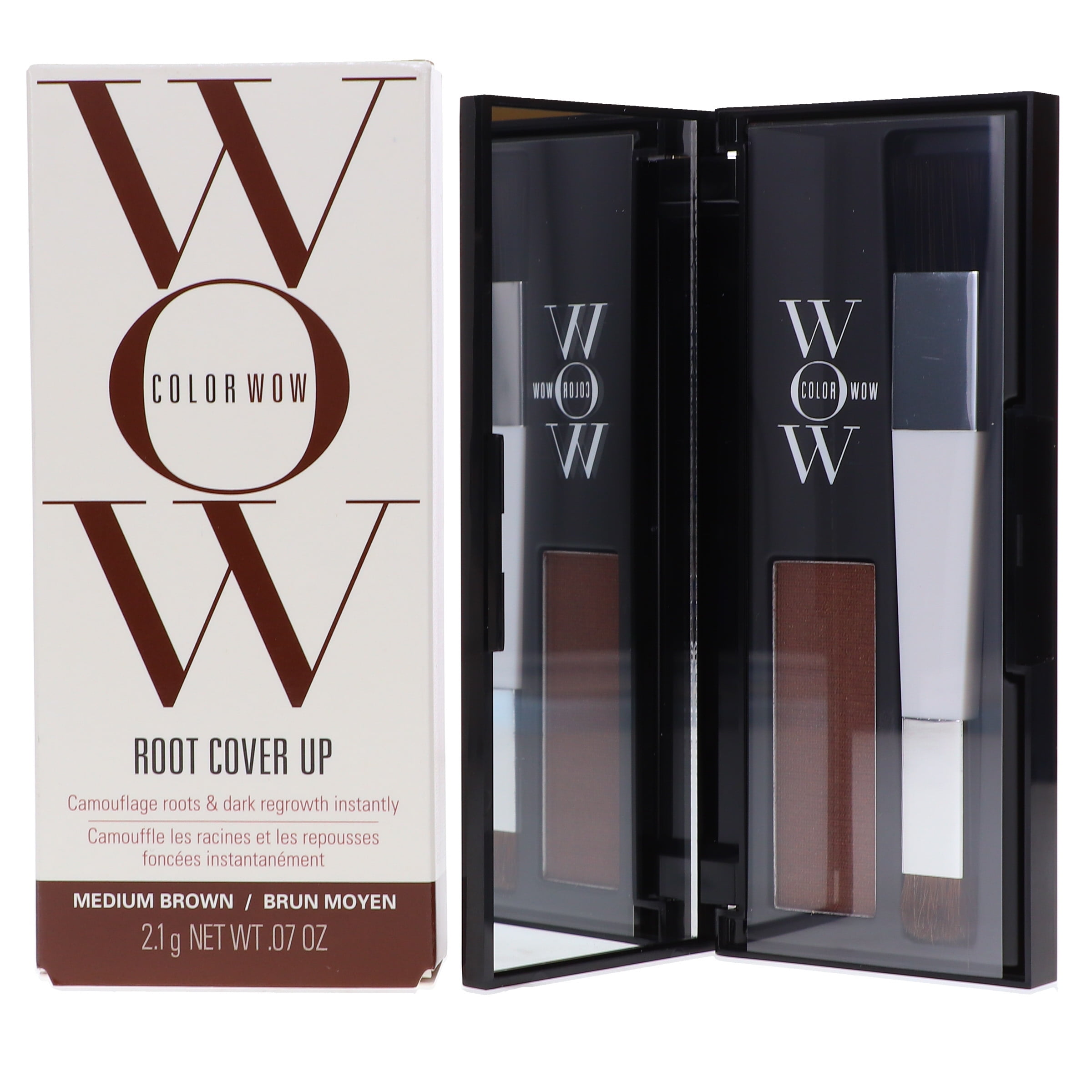 Color Wow Root Cover Up Medium Brown 0.07 oz for Hair Touch-Ups