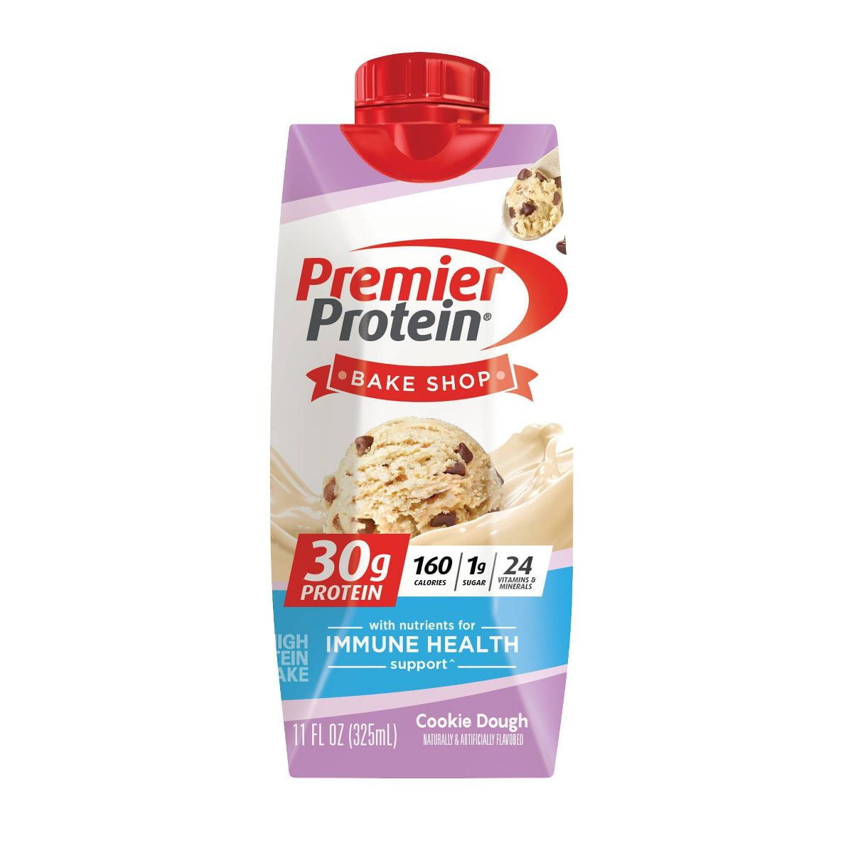 Premier Protein Cookie Dough Shake 30g Protein - 44 fl oz/4pk