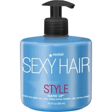 Sexy Hair Hard Up Holding Gel 16.9 oz - Strong Hold Hair Gel for All-Day Style