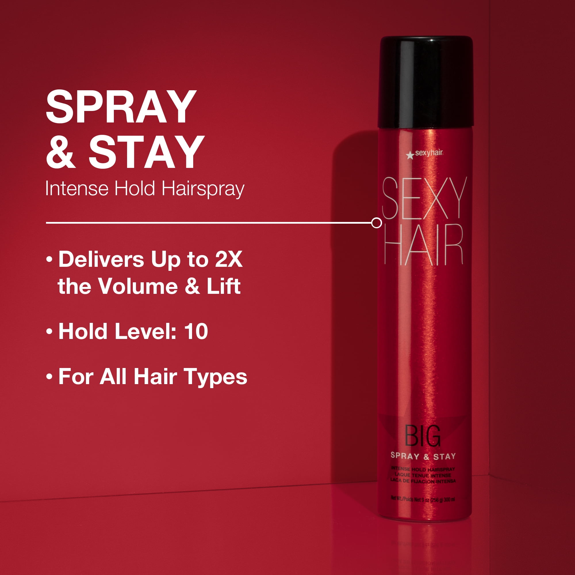 Sexy Hair Spray Stay Intense Hold 9 oz