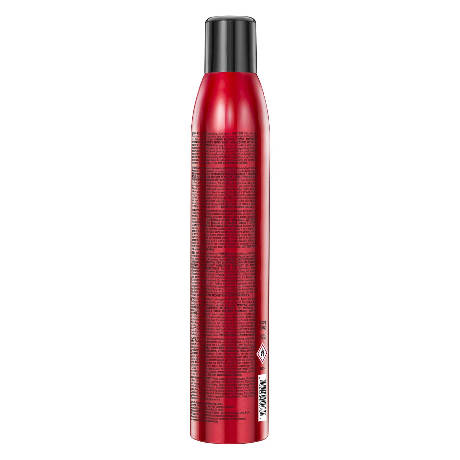 Sexy Hair Root Pump Volumizing Spray Mousse 10oz - Hair Styling Product for Volume Boost