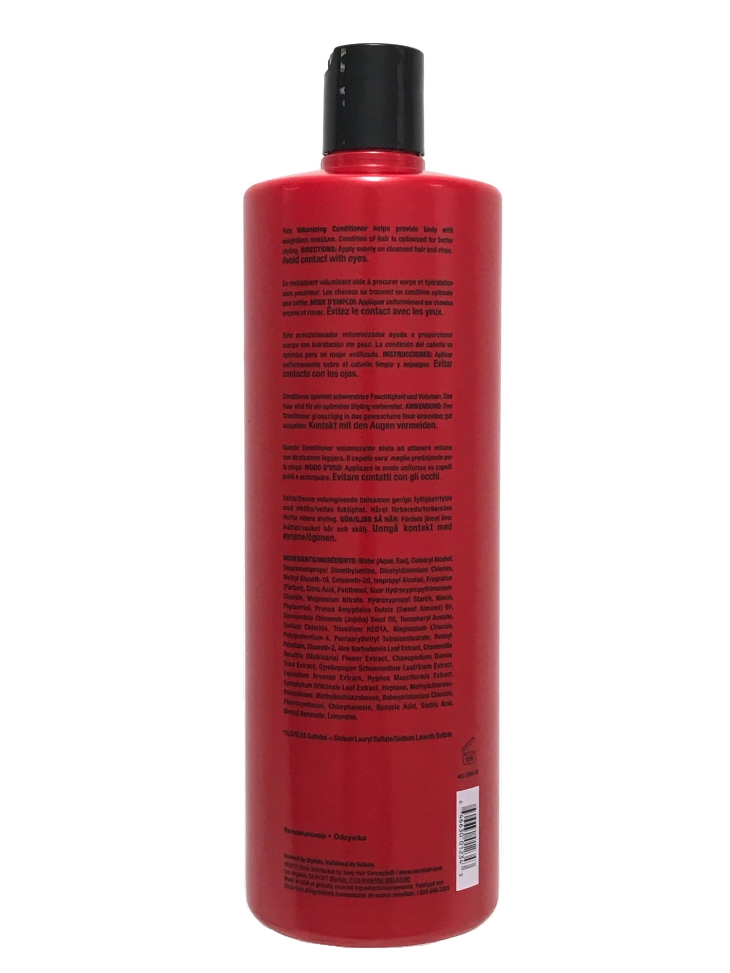 Sexy Hair Volumizing Conditioner 33.8 oz for Luxurious Volume and Softness