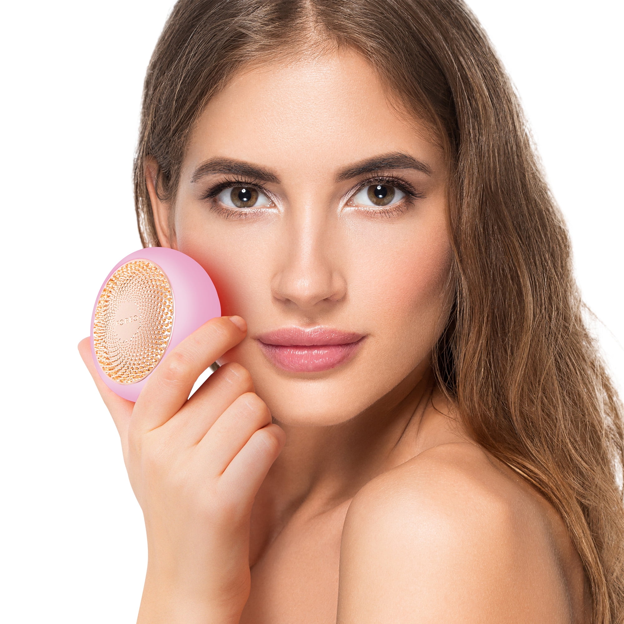 FOREO UFO 2 Supercharged 2-Minute Full Facial Skincare Device for All Skin Types Pearl Pink - AmerikaSepetim