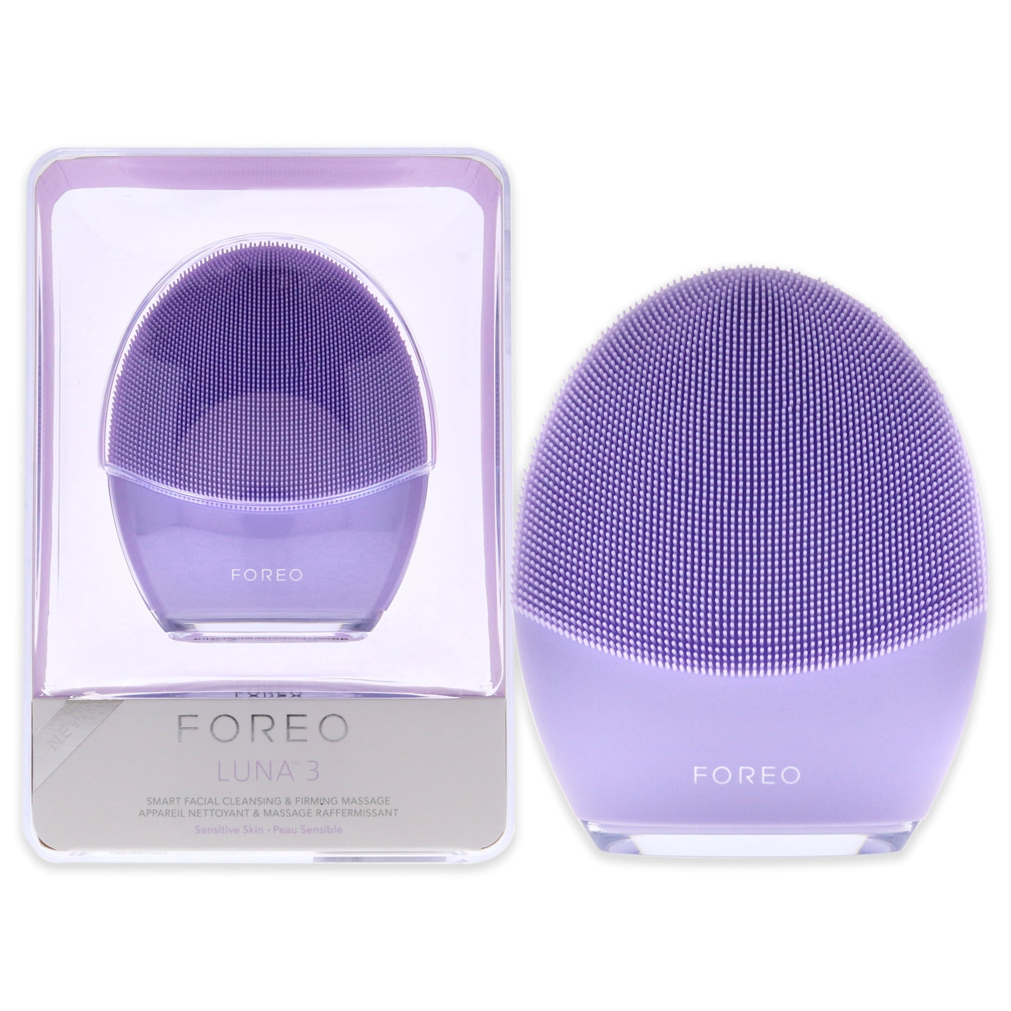 FOREO LUNA 3 Smart Sonic Facial Cleanser Massager Sensitive Skin Suitable