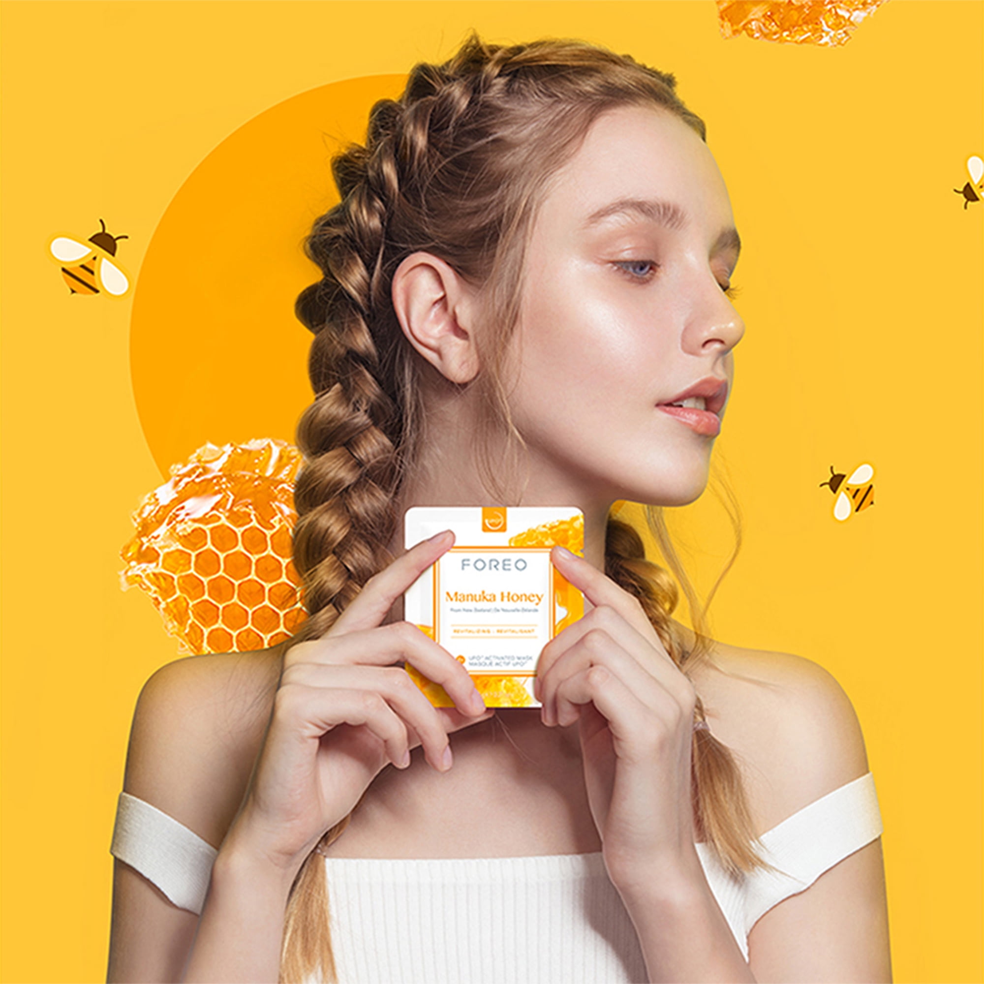 FOREO UFO MASK MANUKA HONEY FOR GLOWING SKIN