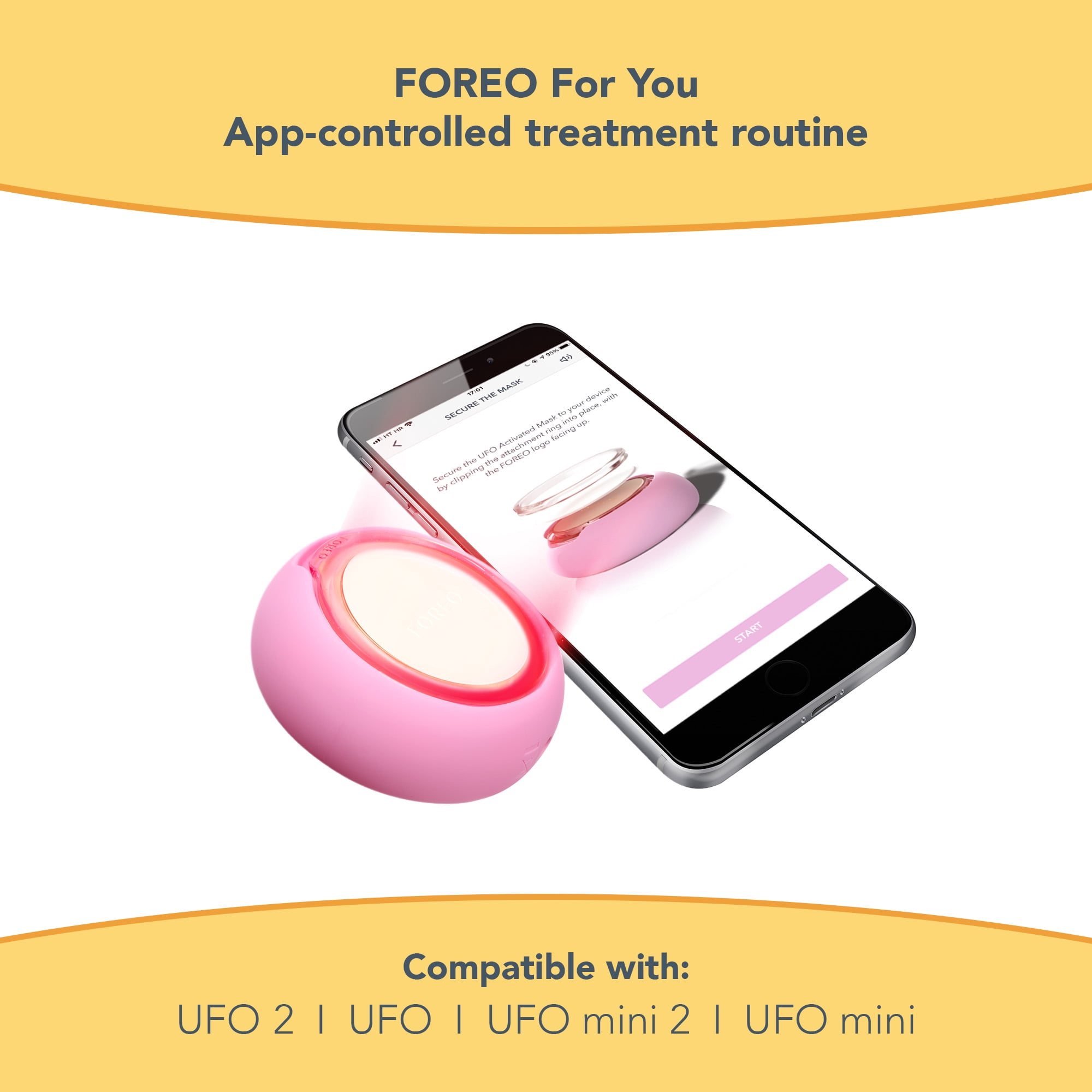 FOREO UFO MASK MANUKA HONEY FOR GLOWING SKIN