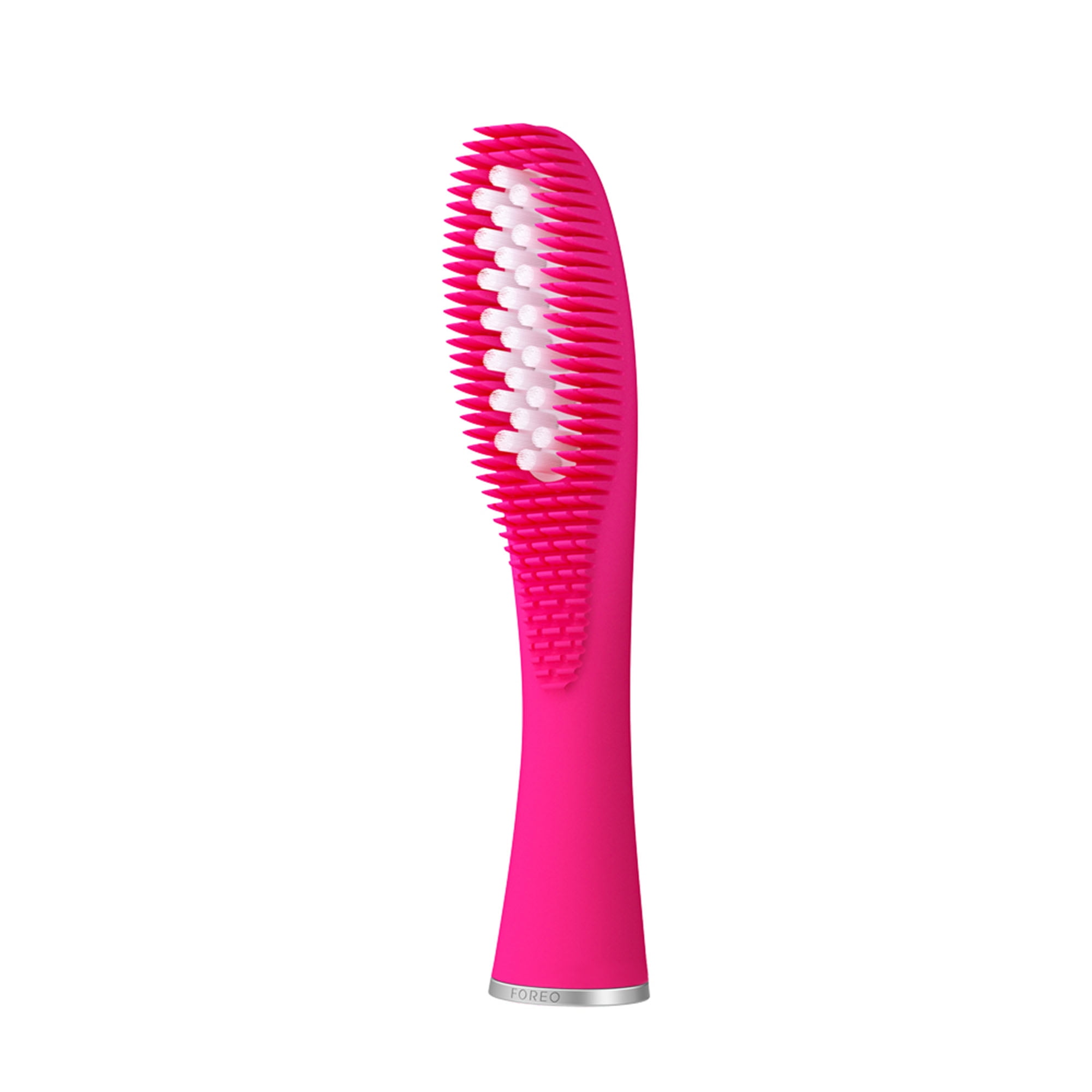 FOREO ISSA HYBRID WAVE BRUSH HEAD IN FUCHSIA COLOR FOR EFFECTIVE CLEANING & ORAL CARE
