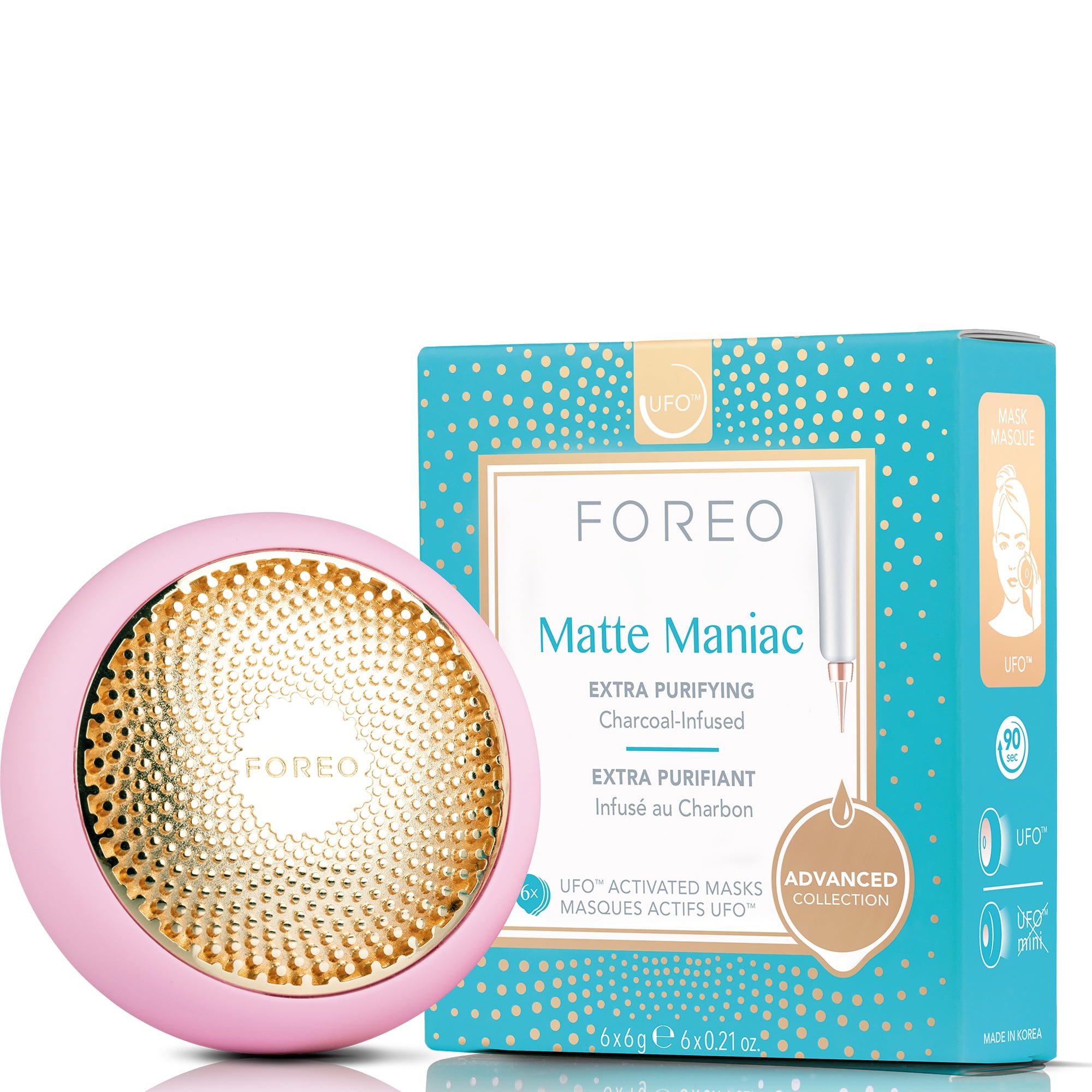 FOREO UFO Masks Youth Junkie 2.0 Set of 6 for Youthful Skin