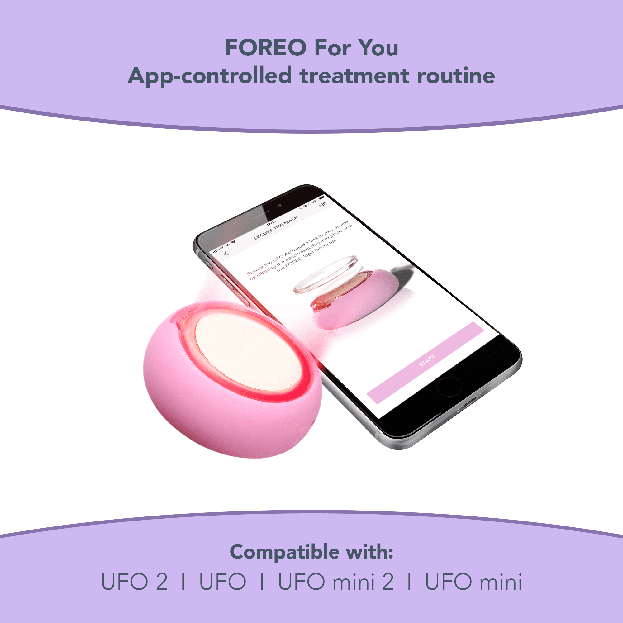 FOREO UFO Mask Acai Berry for Glowing Skin and Nourishment