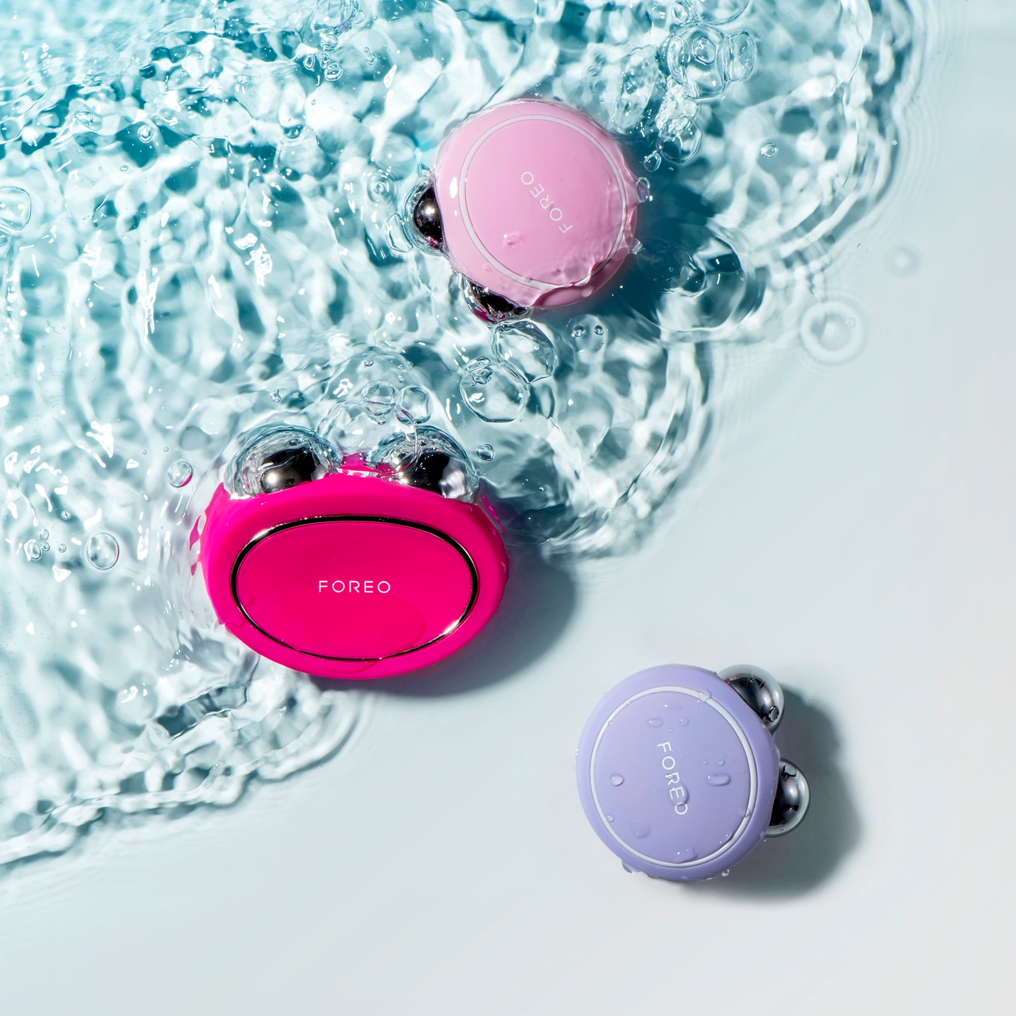 FOREO BEAR MINI Facial Toning Device Lavender for Tighter Skin