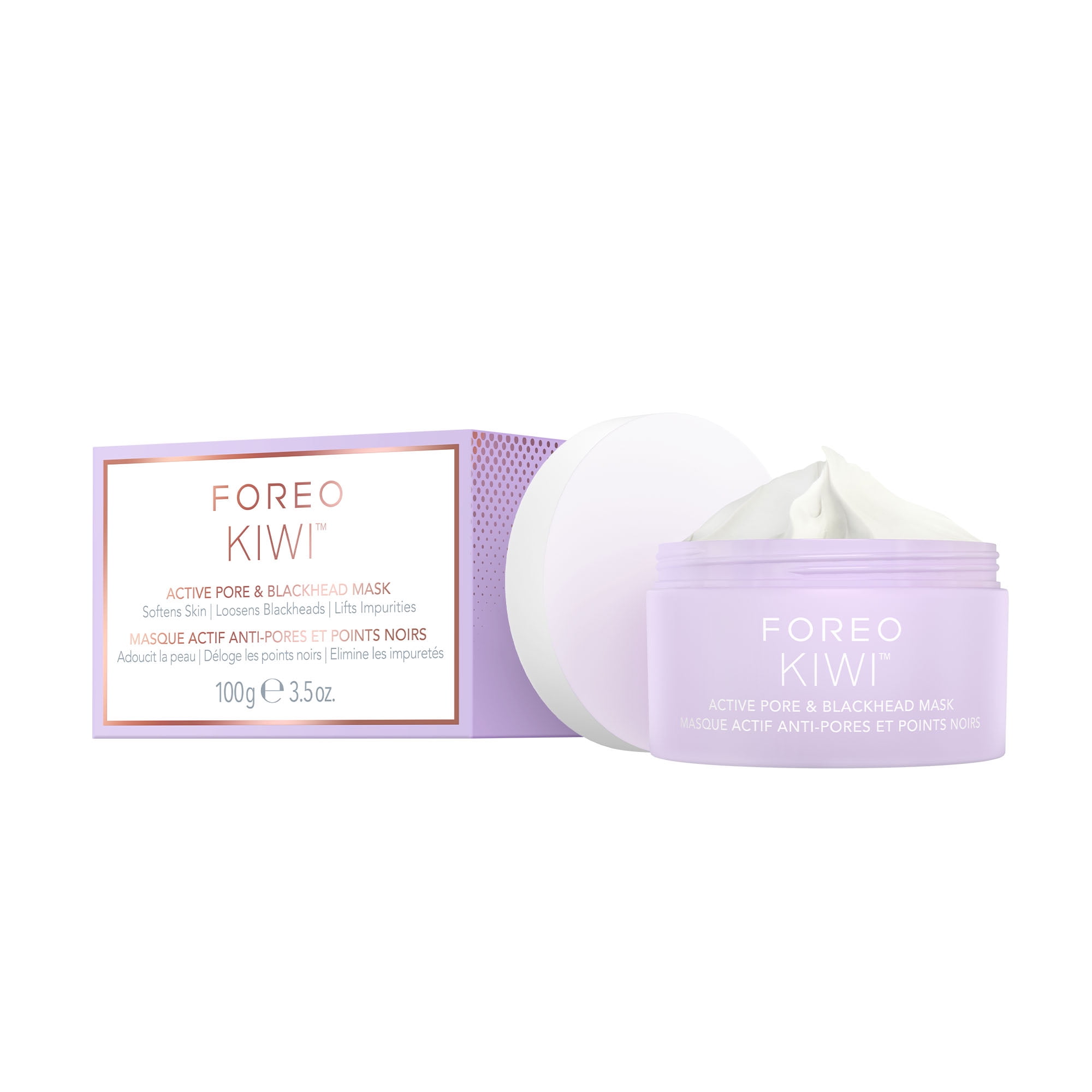 FOREO KIWI Active Pore and Blackhead Mask for Clear Skin