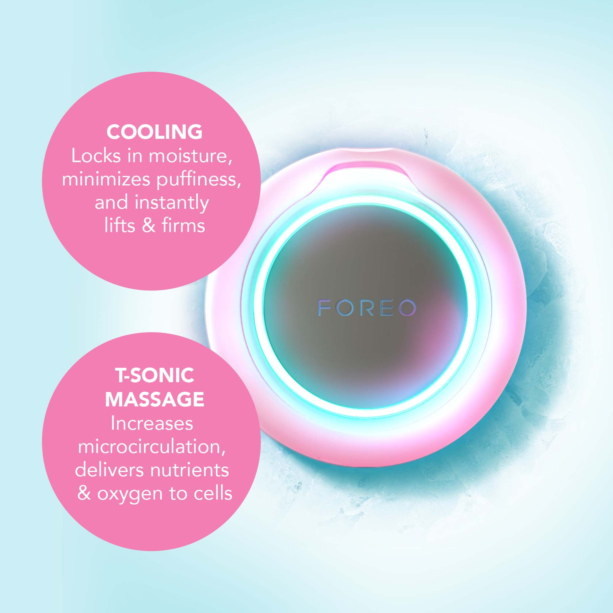 FOREO UFO Smart Mask Treatment Device Pink Pearl