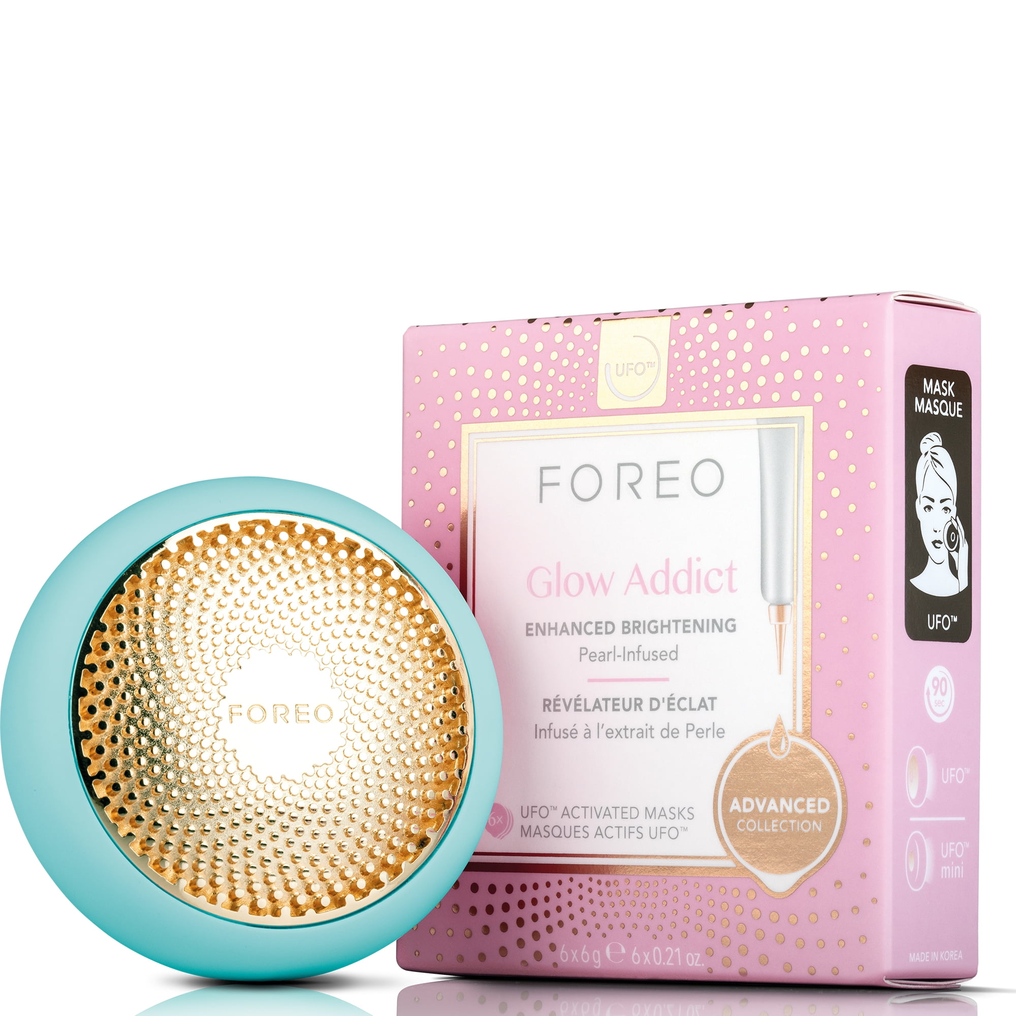 FOREO UFO Masks Glow Addict 2.0 x6 for Brighter Skin