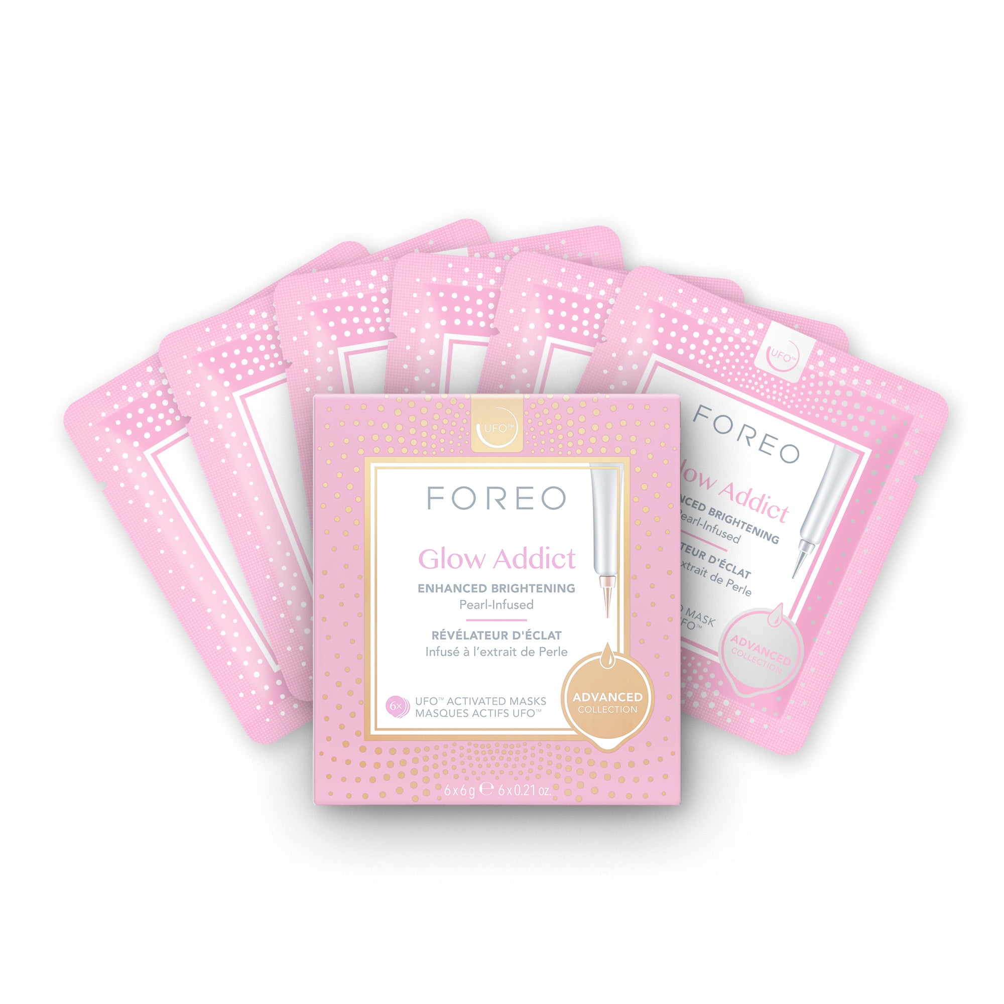 FOREO UFO Masks Glow Addict 2.0 x6 for Brighter Skin