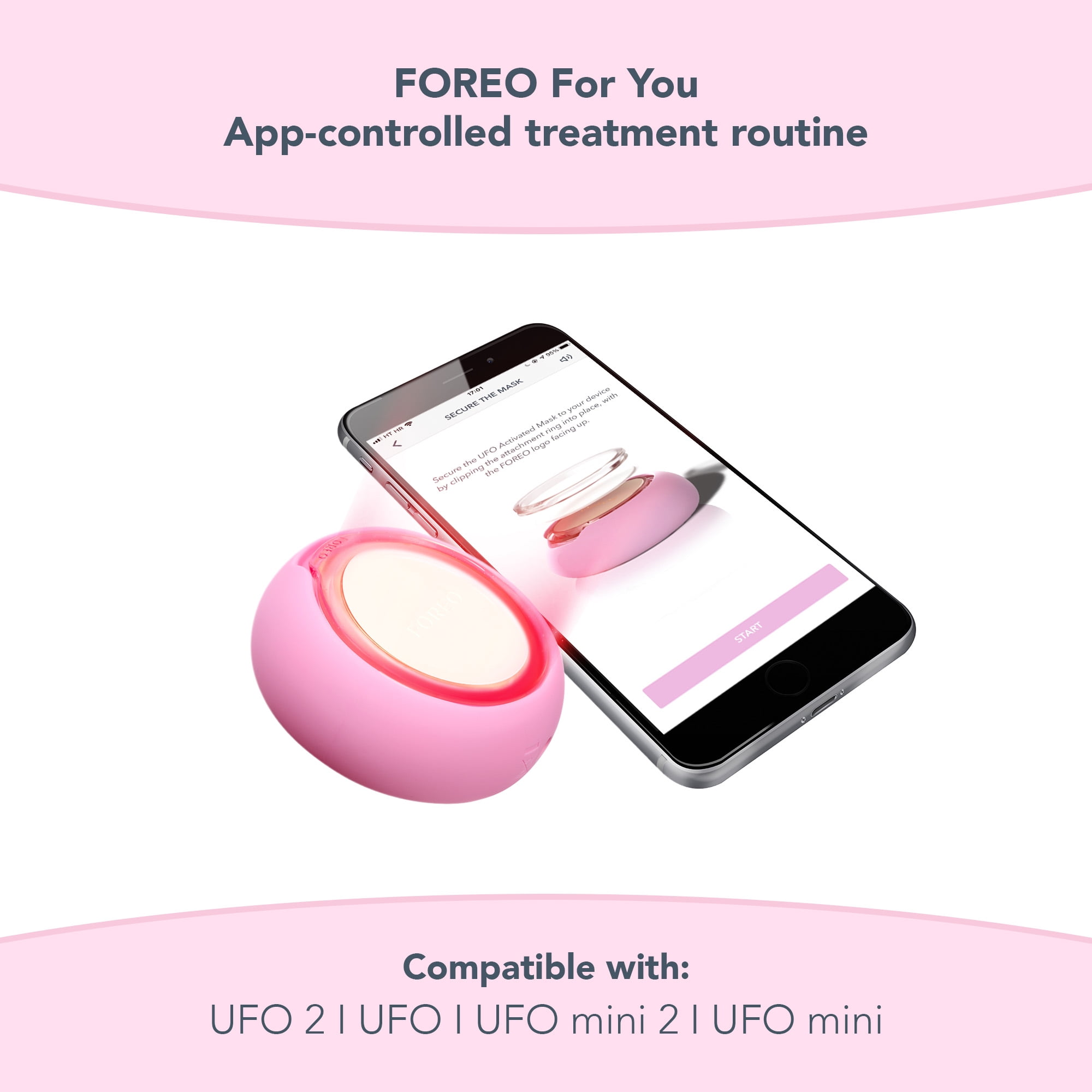 FOREO UFO Masks Glow Addict 2.0 x6 for Brighter Skin