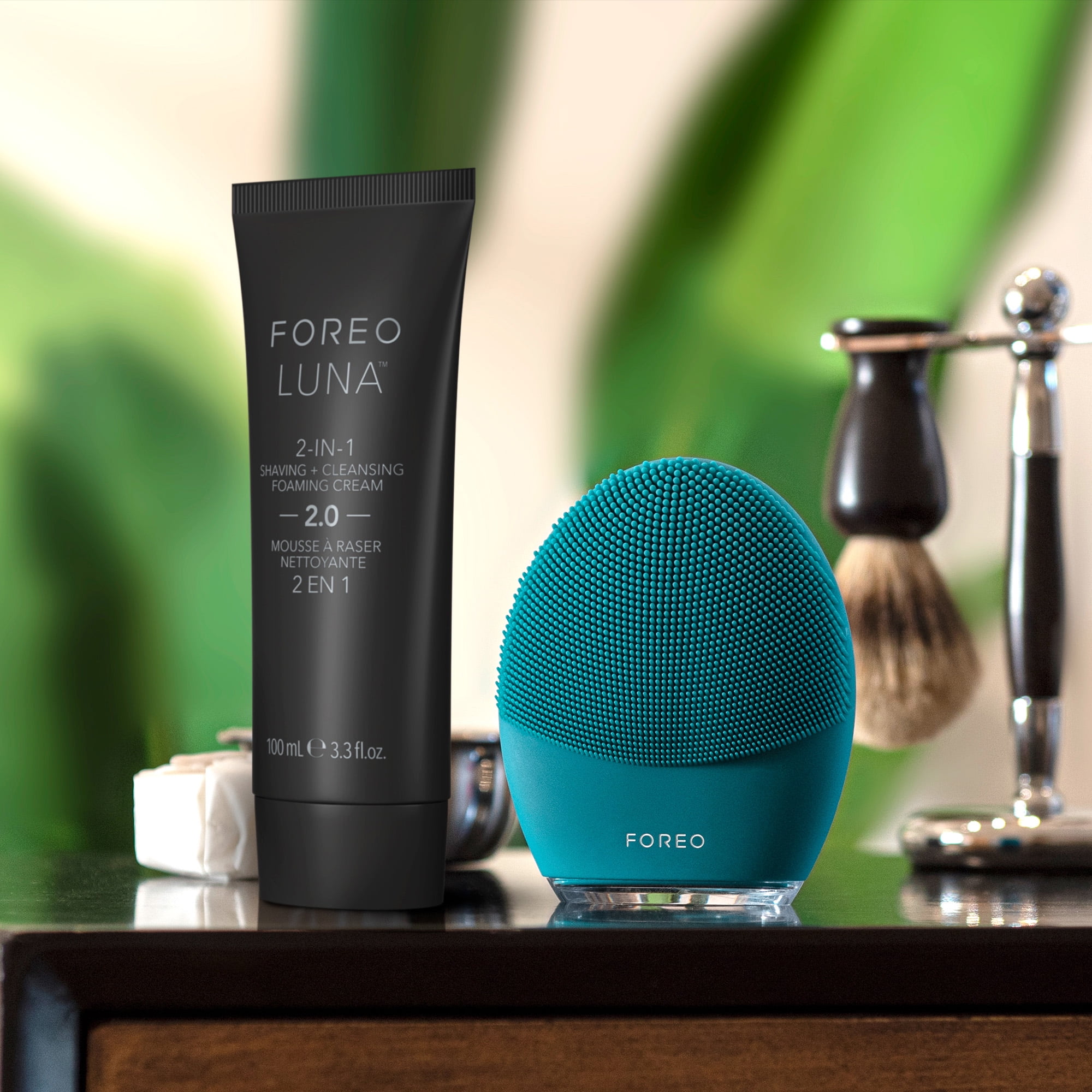 FOREO LUNA 2-in-1 Shaving and Cleansing Foaming Cream for Smooth Skin