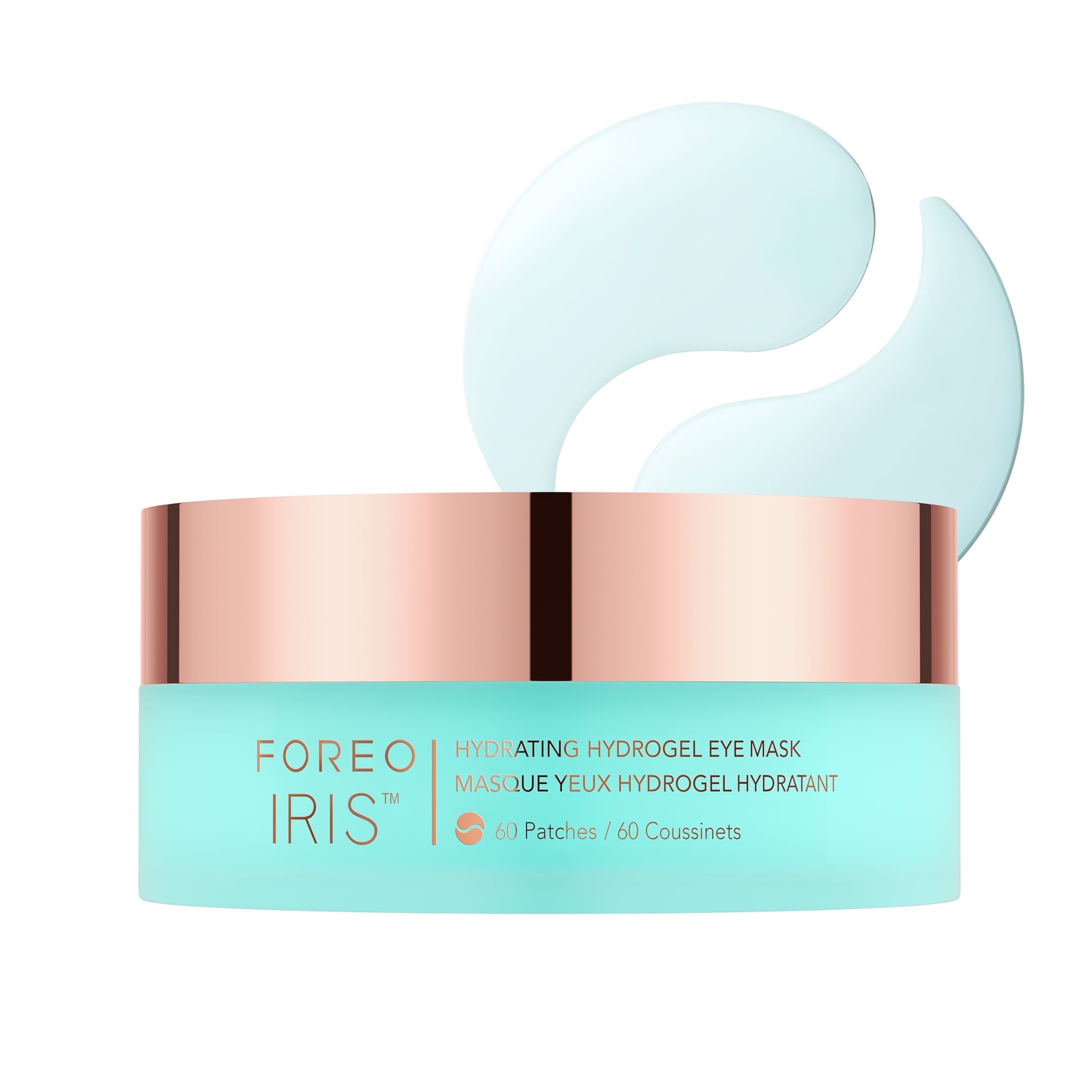 FOREO IRIS Hydrating Hydrogel Eye Mask 60 Pieces for Refreshed Eyes