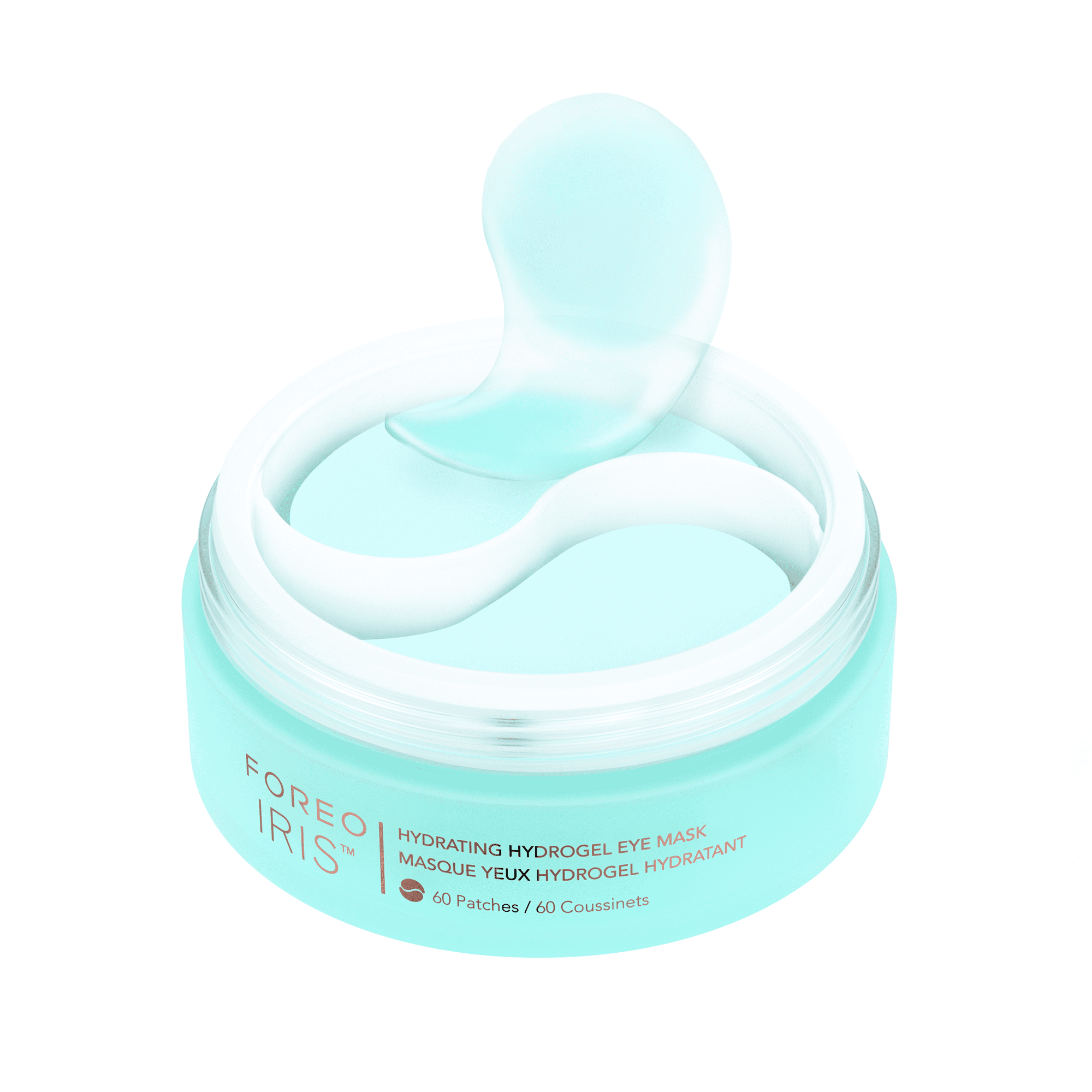 FOREO IRIS Hydrating Hydrogel Eye Mask 60 Pieces for Refreshed Eyes