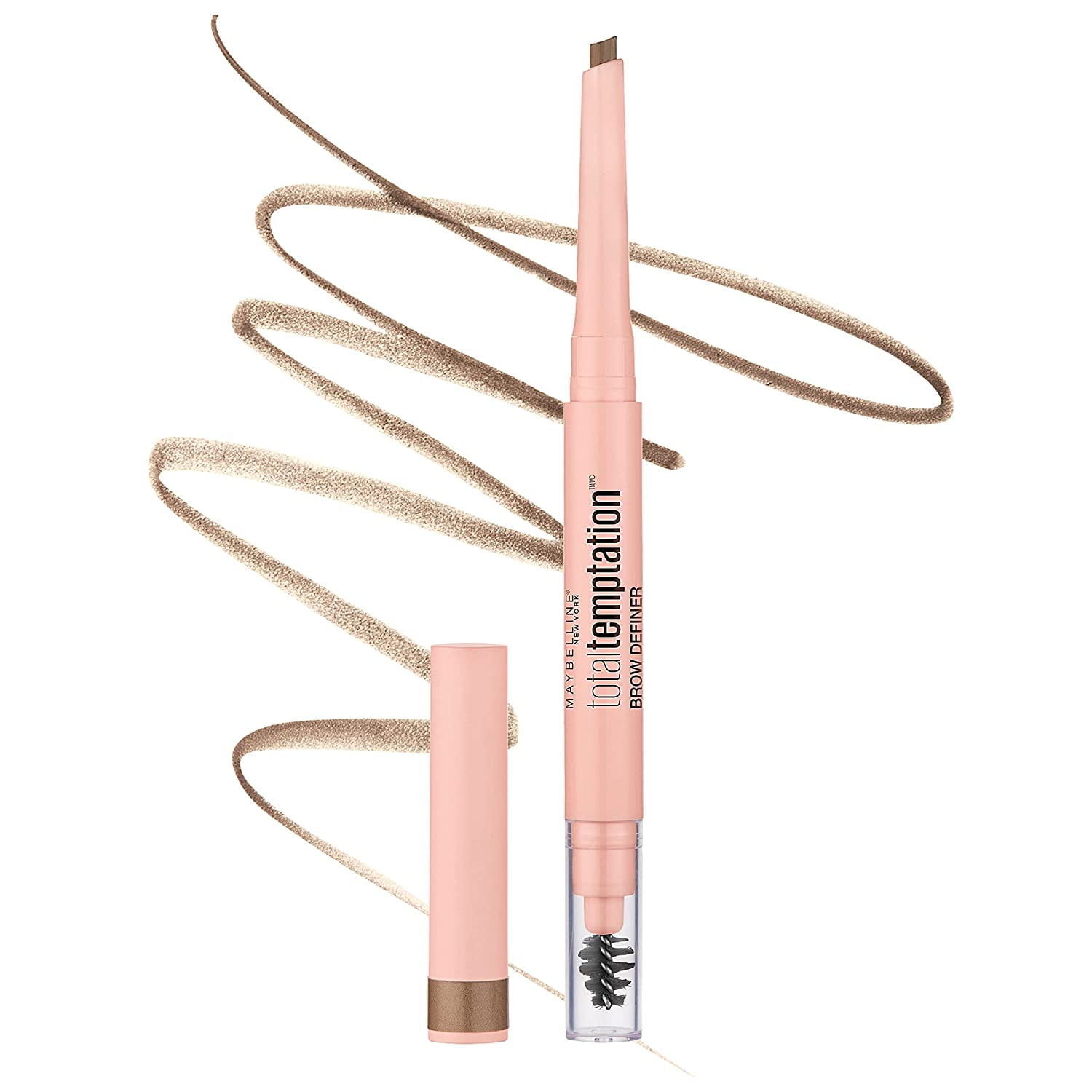 Maybelline Total Temptation Blonde Eyebrow Definer Pencil 1 Count - Blonde Color