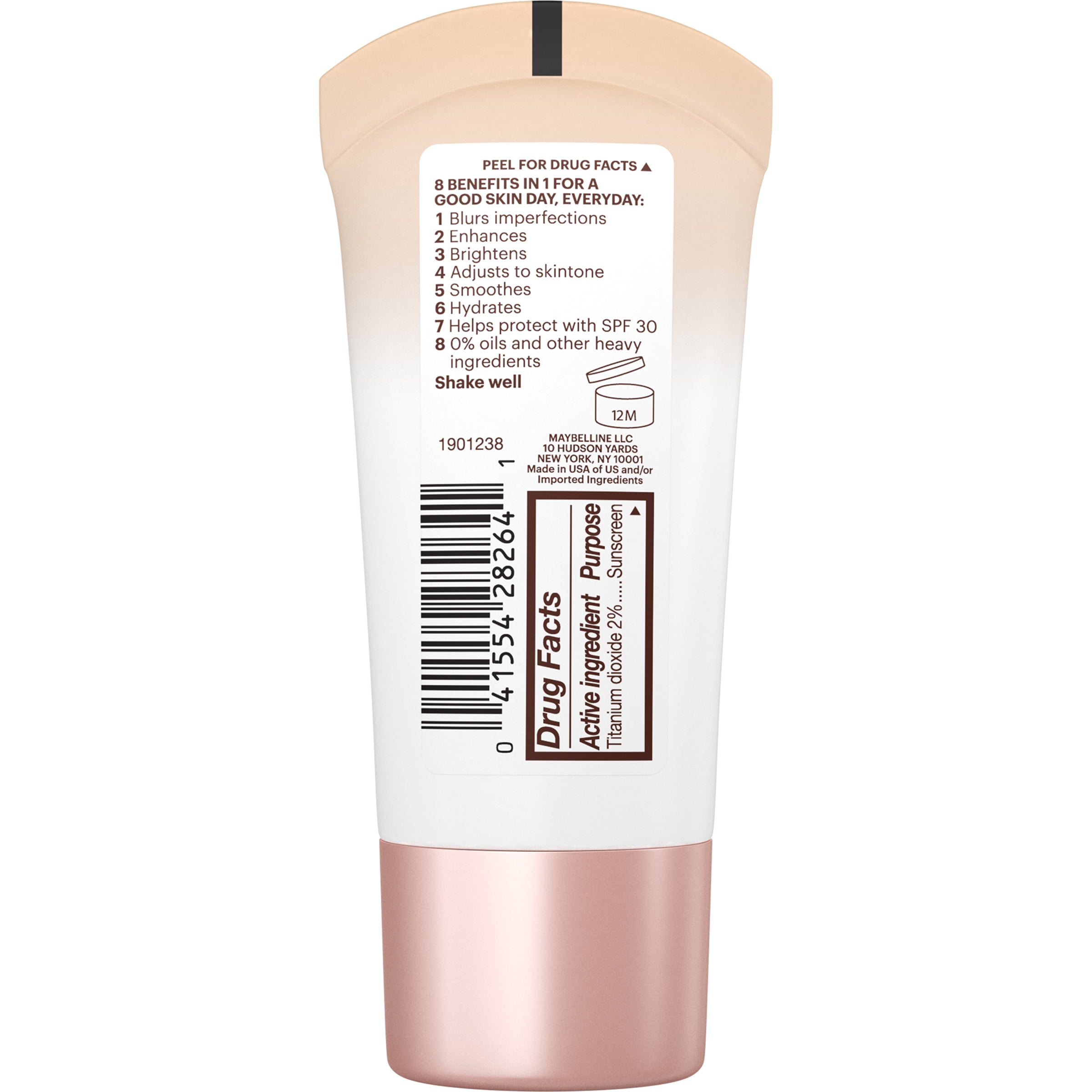 Maybelline Dream Fresh 8-in-1 Skin Perfector BB Cream Light Medium 1 fl oz