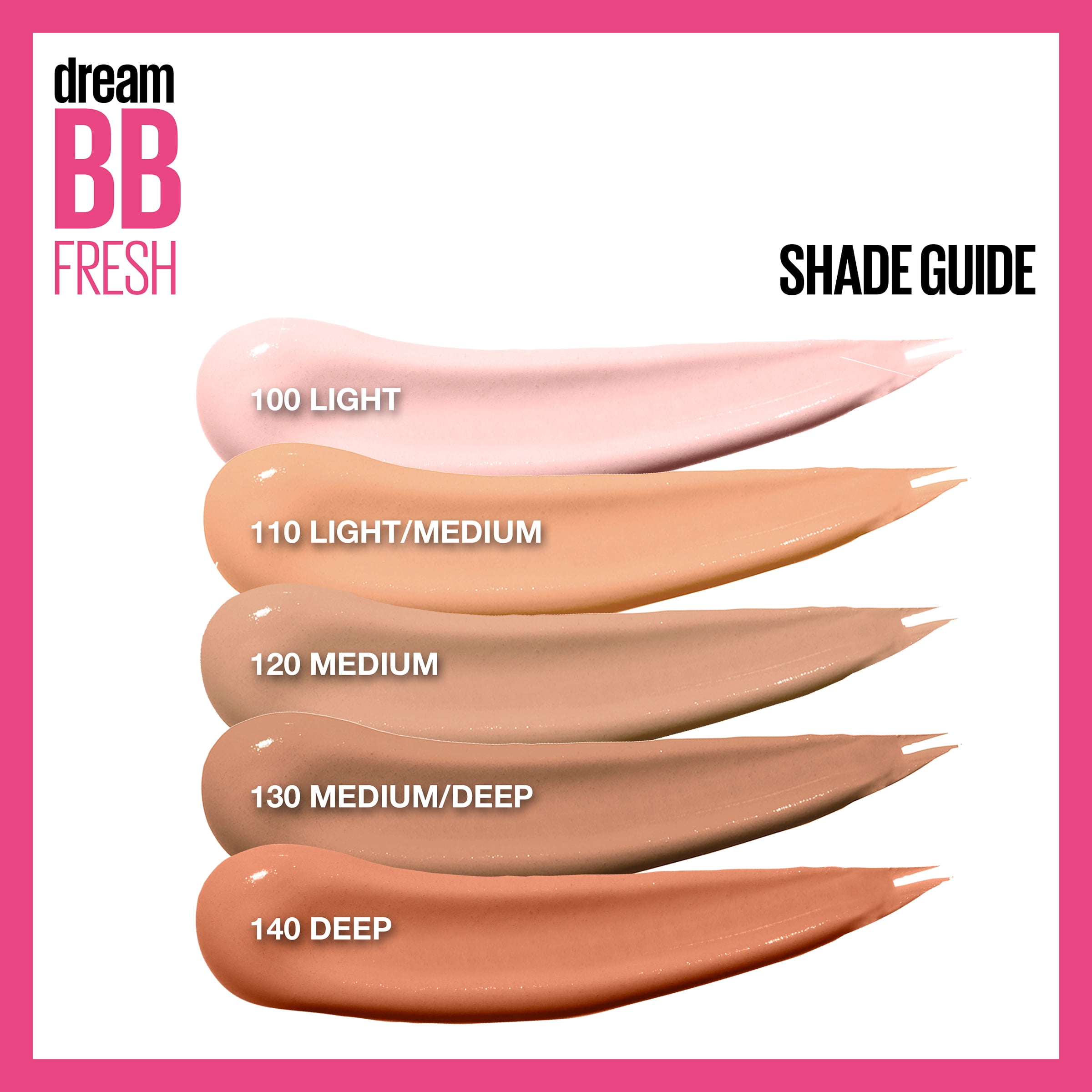 Maybelline Dream Fresh 8-in-1 Skin Perfector BB Cream Light Medium 1 fl oz