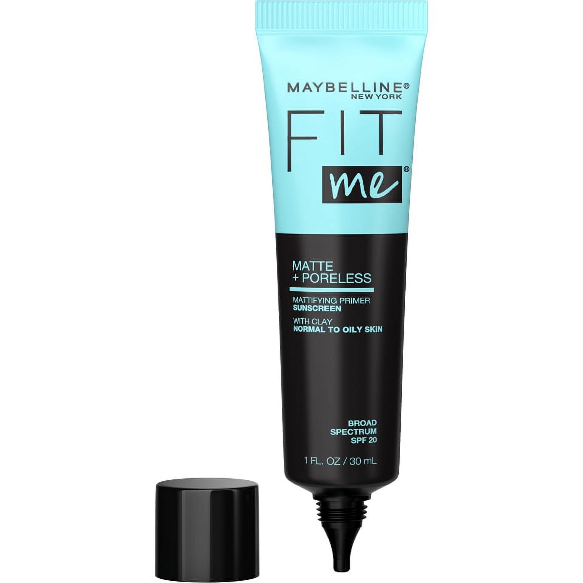 Maybelline Fit Me Matte Poreless Mattifying Face Primer Clear 1 fl oz