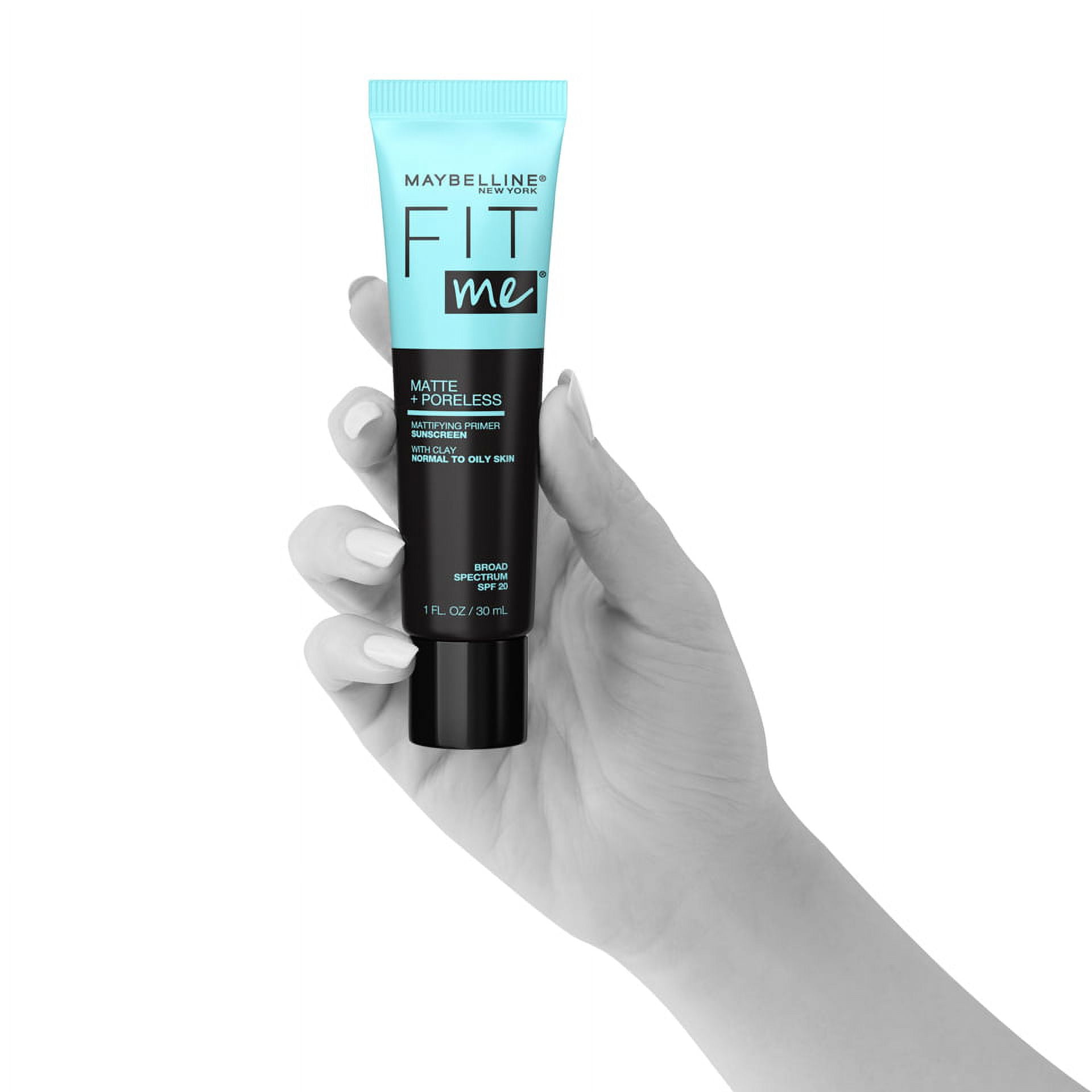 Maybelline Fit Me Matte Poreless Mattifying Face Primer Clear 1 fl oz