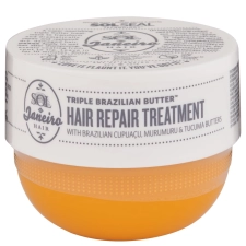 Sol de Janeiro Triple Brazilian Butter Hair Repair Treatment 8 oz Masque for Hair Repair