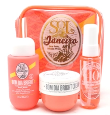 Sol de Janeiro Bom Dia Bright Cream 3 Piece Travel Set New With Box