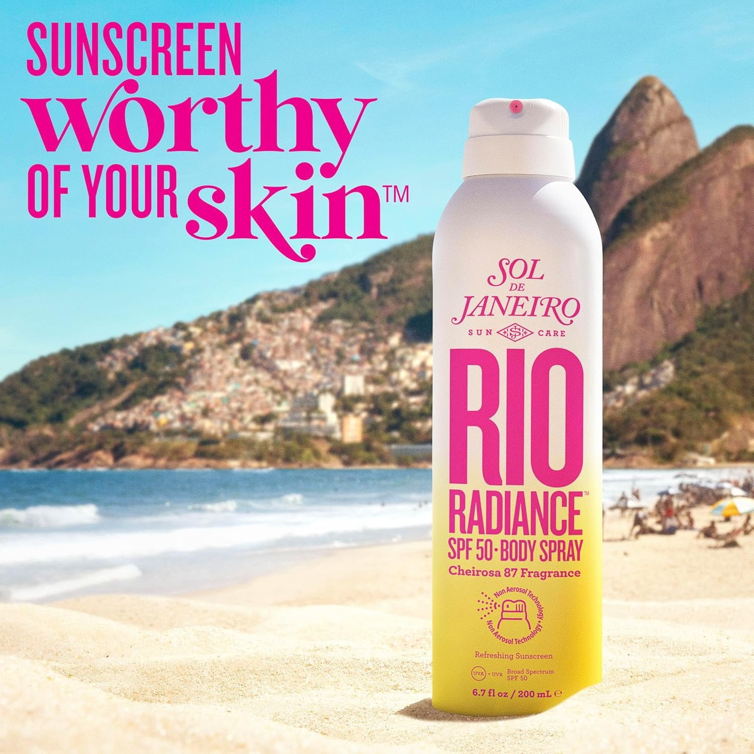 SOL DE JANEIRO RIO RADIANCE SPF50 BODY SPRAY 6.7OZ/200ML