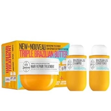 Sol de Janeiro Butter Hair Mask Set with Mini Brazilian Joia Shampoo and Conditioner