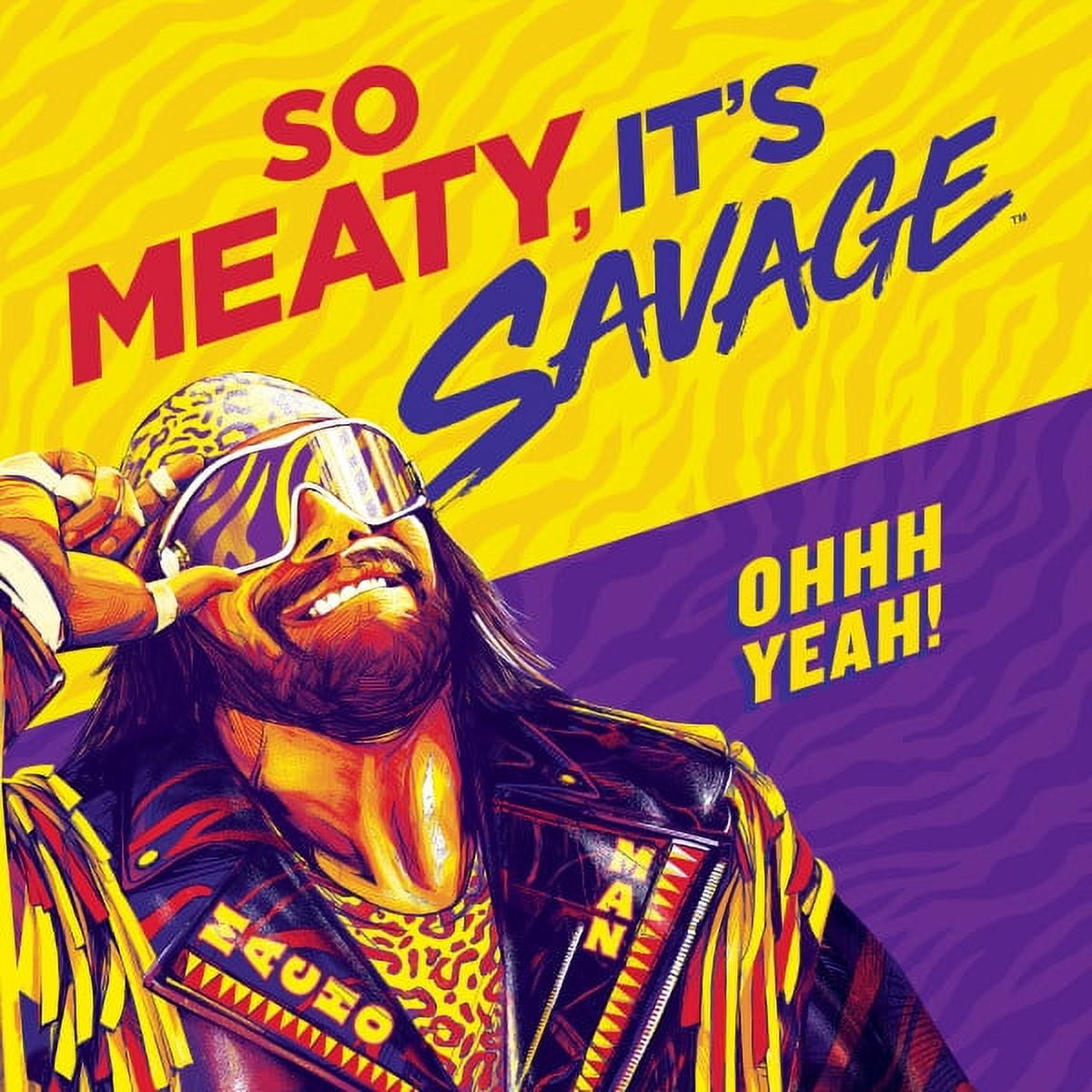 SLIM JIM SAVAGE MILD 3 OZ PACK OF 12 - 2 PACK FOR SPICY SNACK LOVERS