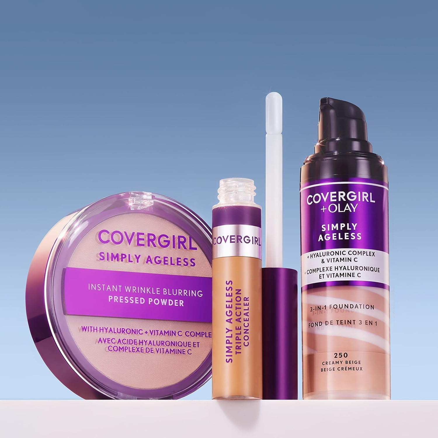 COVERGIRL OLAY Simply Ageless 3-in-1 Liquid Foundation 260 Classic Tan 1 fl oz