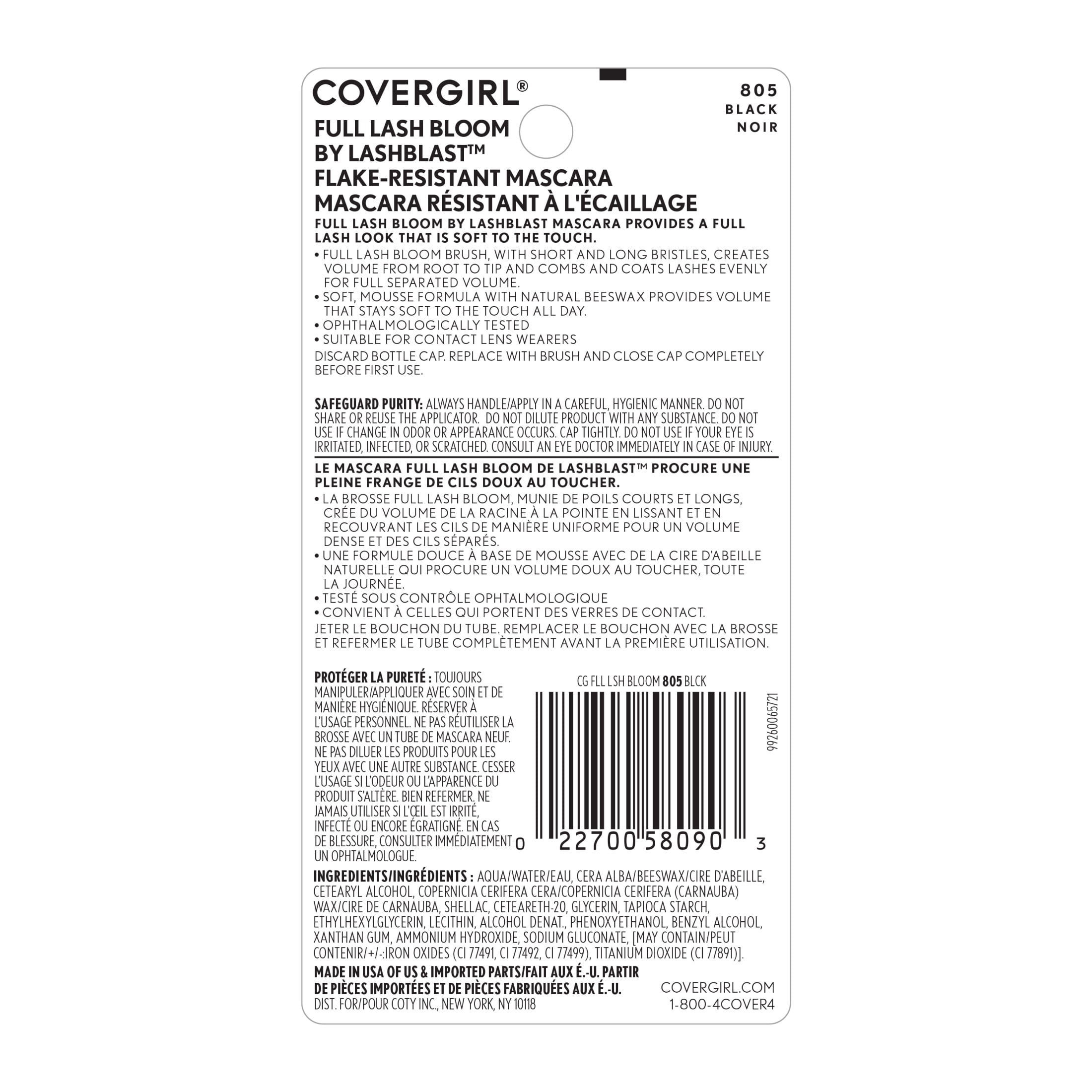 COVERGIRL Lash Blast Volume Mascara 805 Black 0.44 oz
