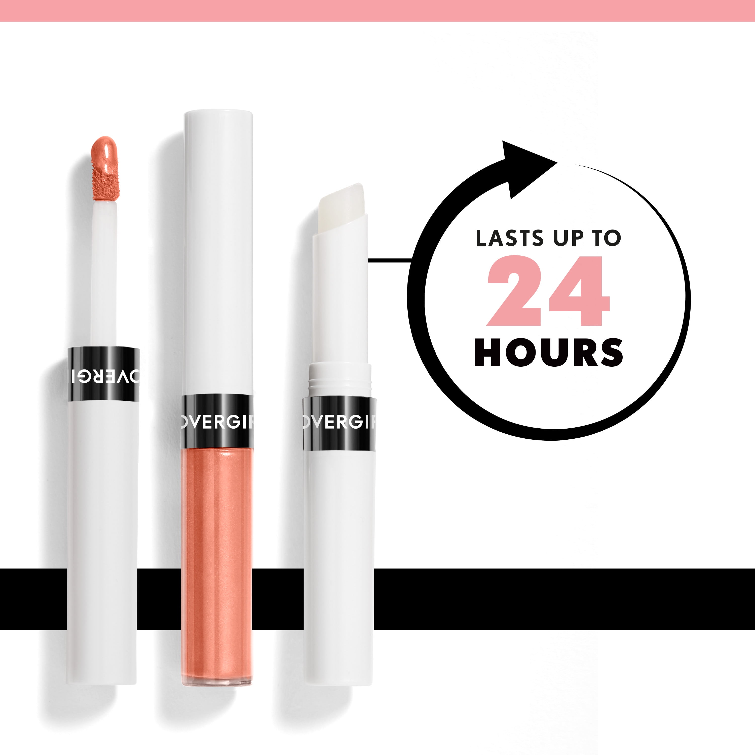 COVERGIRL Outlast All Day Lip Color Liquid Lipstick with Moisturizing Topcoat Blushed Mauve